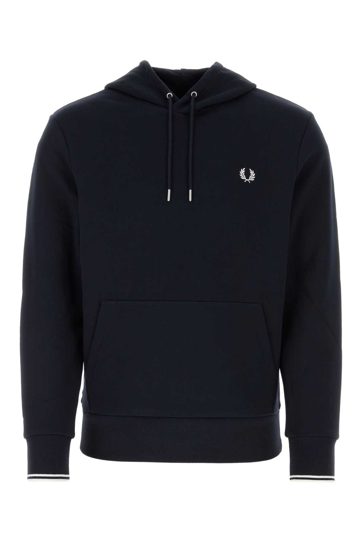 Midnight blue cotton sweatshirt M2643248 (FRED PERRY / スウェット・フーディー ) | FRED PERRY (フレッドペリー)