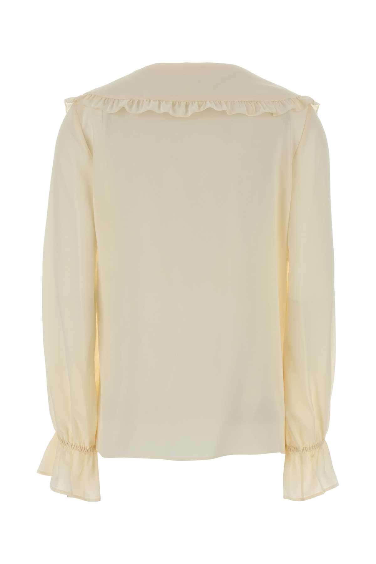 Cream crepe shirt CH25WHT78005103 (Chloé / タンクトップ・キャミソール ) | Chloé (クロエ)(1)