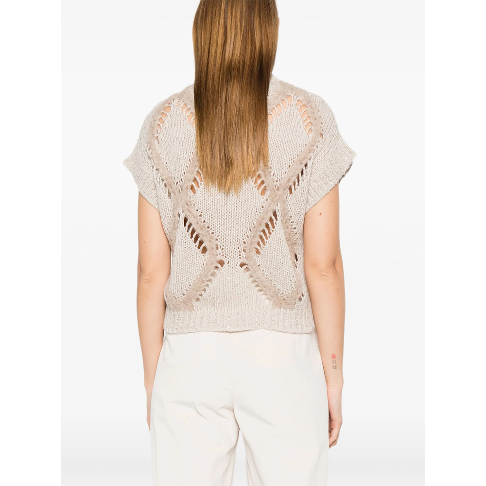 Sweater Antonelli 41682PTARQUINIO7000 (ANTONELLI / ニット・セーター・カーディガン ) | ANTONELLI (アントネッリ)(4)