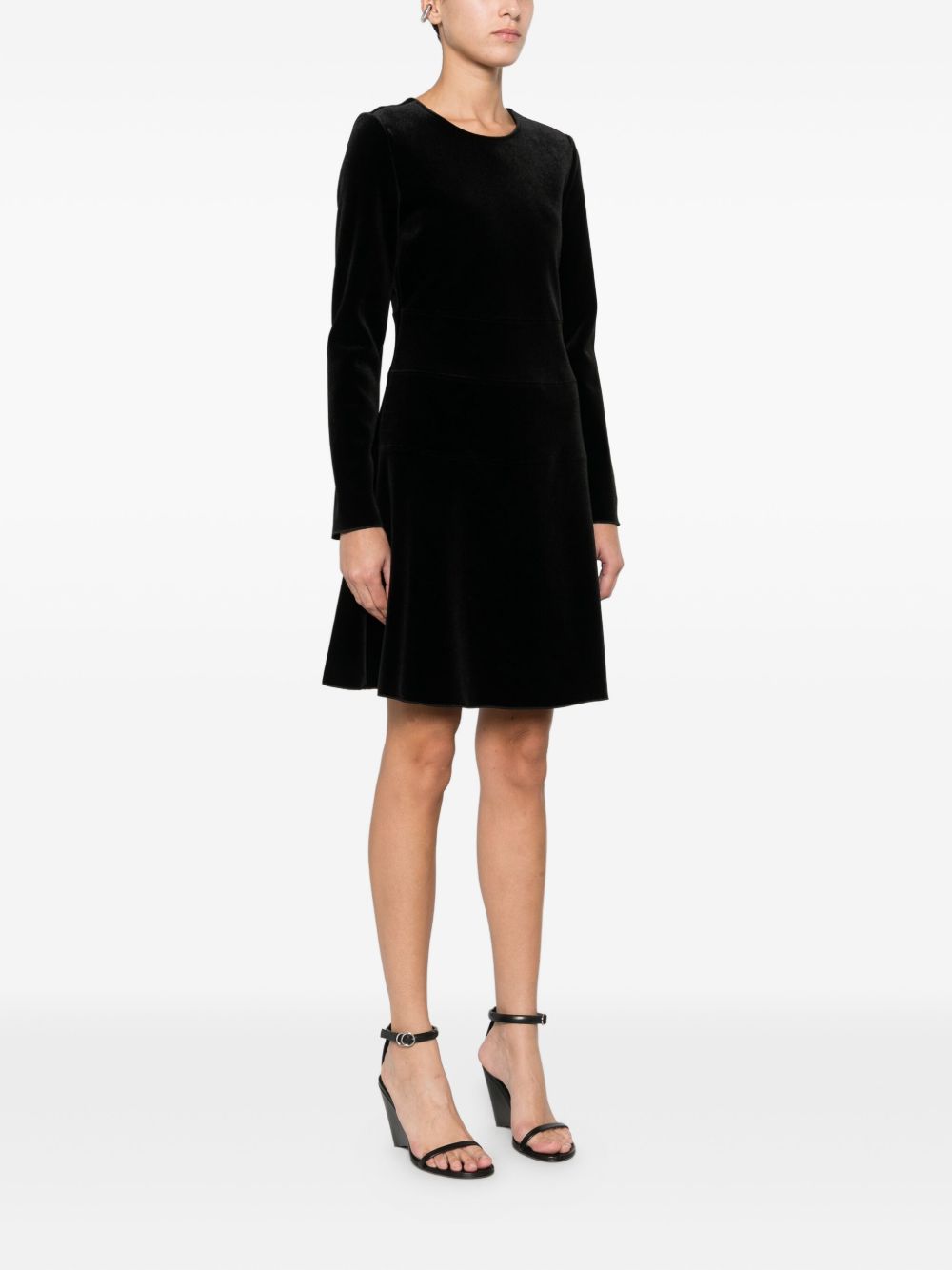 Emporio Armani Dresses Black EW001367AF16466UC001 (EMPORIO ARMANI / ワンピース・ドレス・オールインワン ) | EMPORIO ARMANI (エンポリオ アルマーニ)(1)