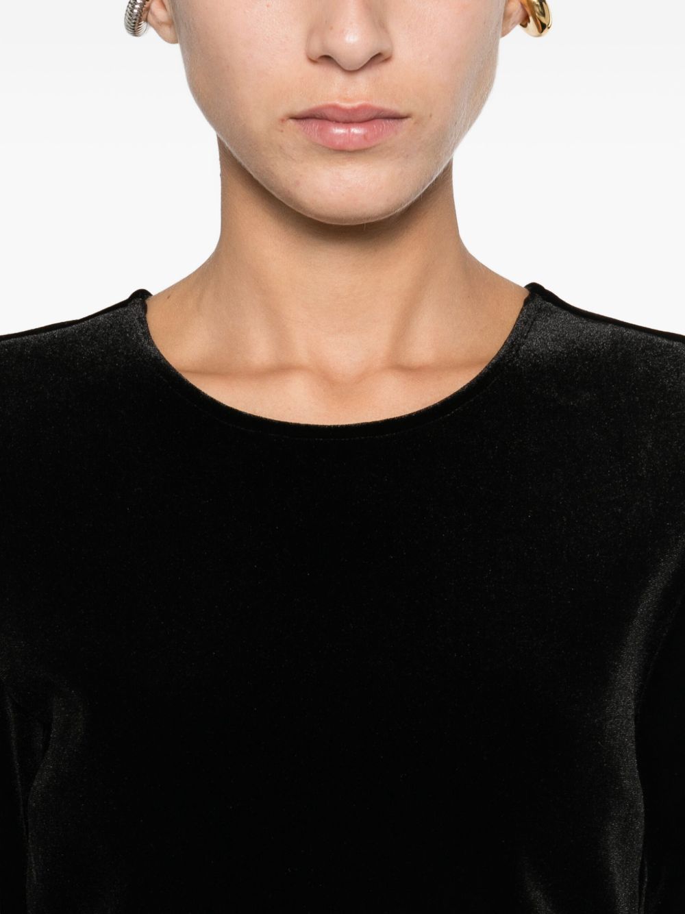 Emporio Armani Dresses Black EW001367AF16466UC001 (EMPORIO ARMANI / ワンピース・ドレス・オールインワン ) | EMPORIO ARMANI (エンポリオ アルマーニ)(2)