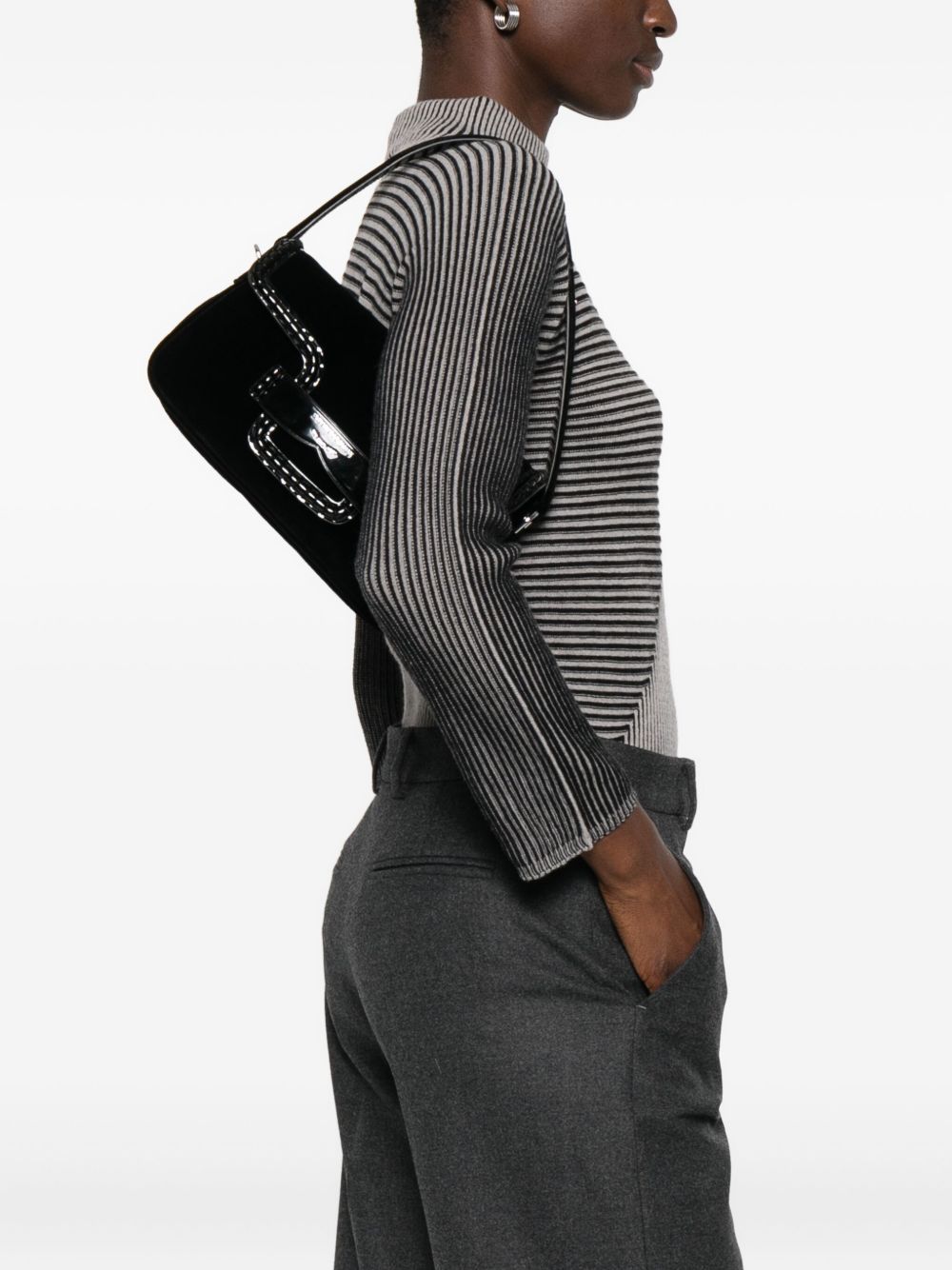 Emporio Armani Bags.. Black EW002806AF19447MC012 (EMPORIO ARMANI / ハンドバッグ・ショルダーバッグ ) | EMPORIO ARMANI (エンポリオ アルマーニ)(4)