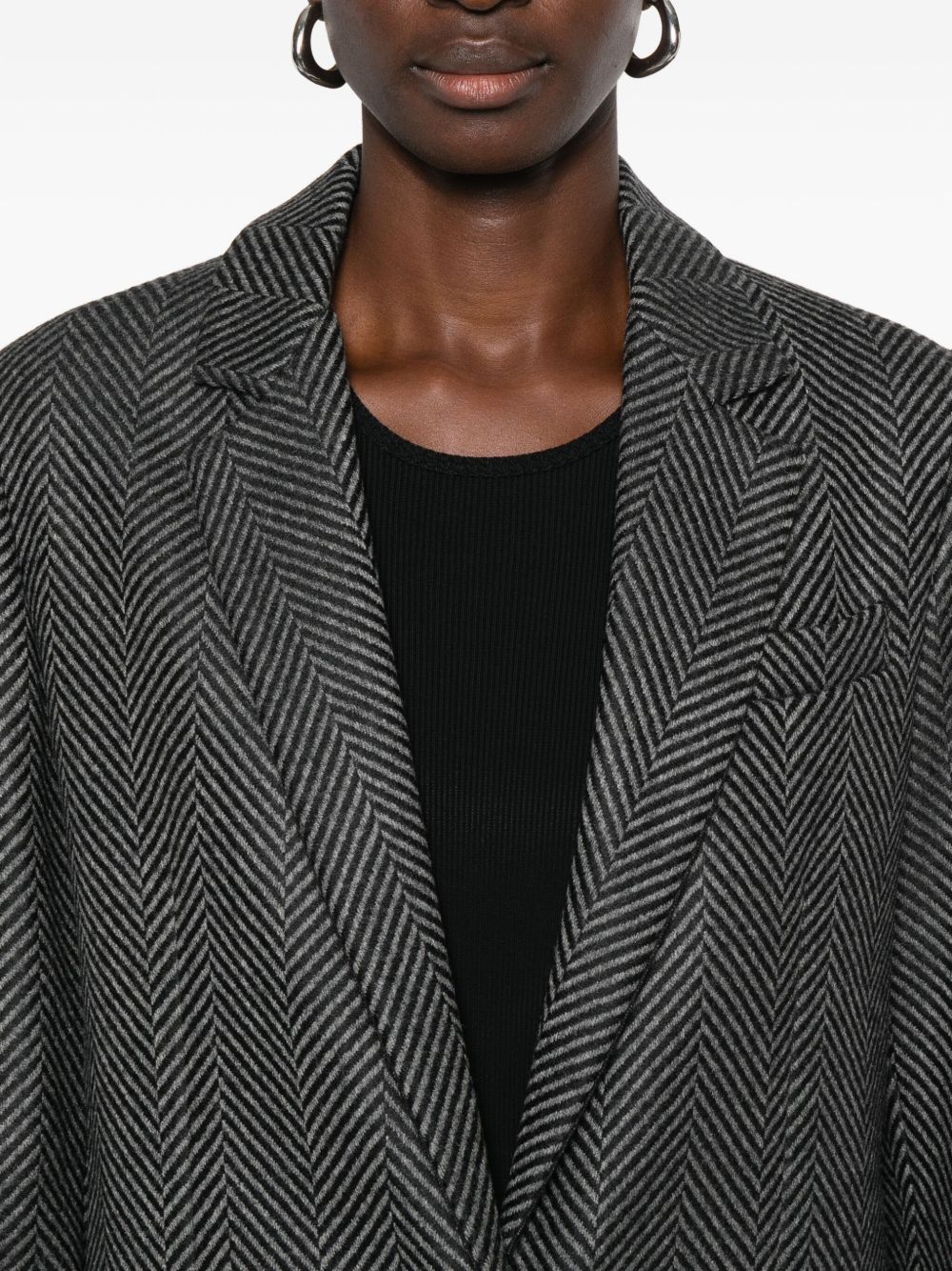 Forte Forte Jackets Grey 14313MYJACKETANTRACITE (forte_forte / ブレザー・ジャケット ) | forte_forte (フォルテ フォルテ)(1)