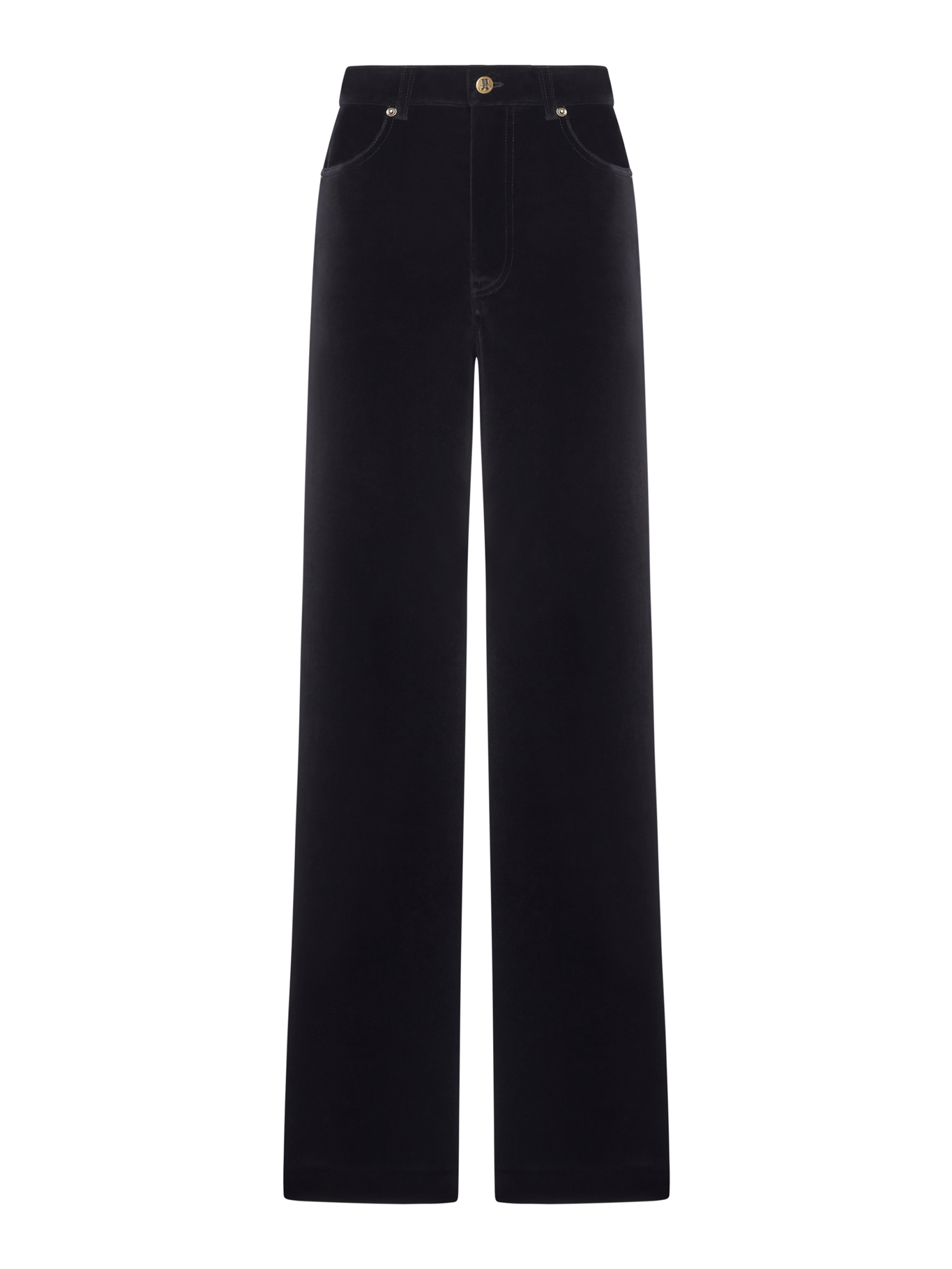 WIDE LEG VELVET PANTS TRO0140VEL011SOLIDBL01 (La DoubleJ / パンツ ) | La DoubleJ (ラダブルジェイ)