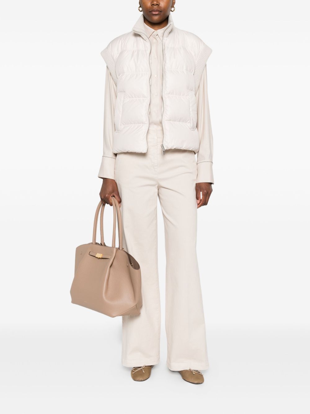 Peserico Shirts Beige A0664402776642 (PESERICO / シャツ・ブラウス ) | PESERICO (ペセリコ)(1)