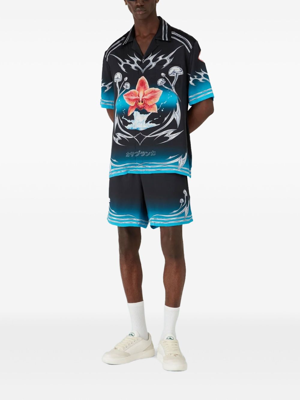 Casablanca Shirts Black MAW25SH00303 (Casablanca / シャツ・ブラウス ) | Casablanca (カサブランカ)(3)