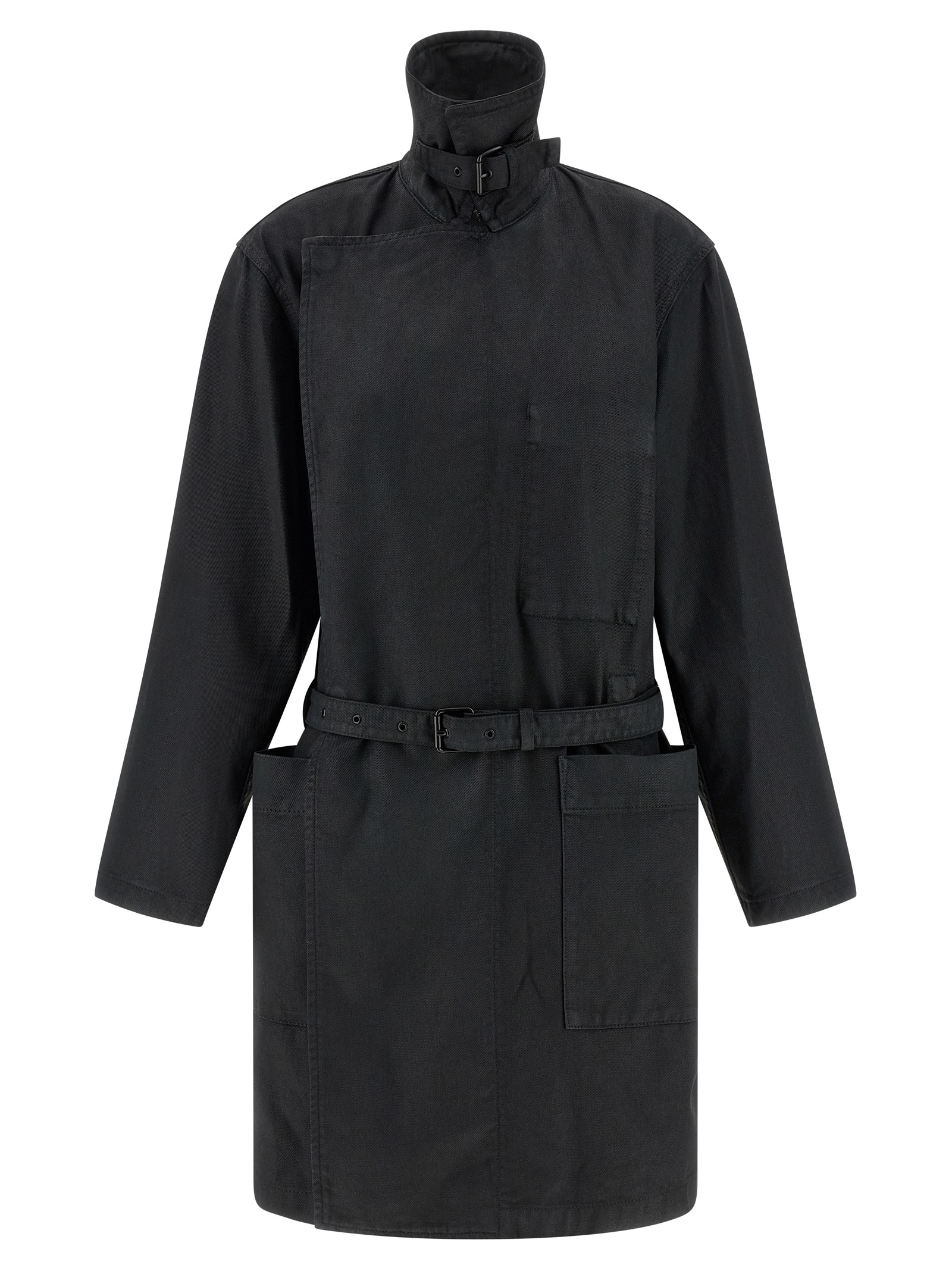 Waxed cotton trench coat CO1128LD1059BK996 (LEMAIRE / コート ) | LEMAIRE (ルメール)