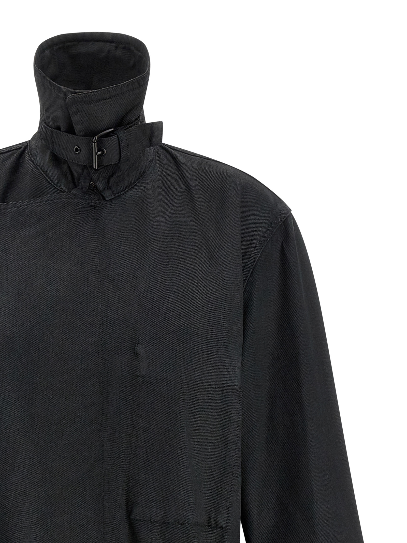 Waxed cotton trench coat CO1128LD1059BK996 (LEMAIRE / コート ) | LEMAIRE (ルメール)(2)