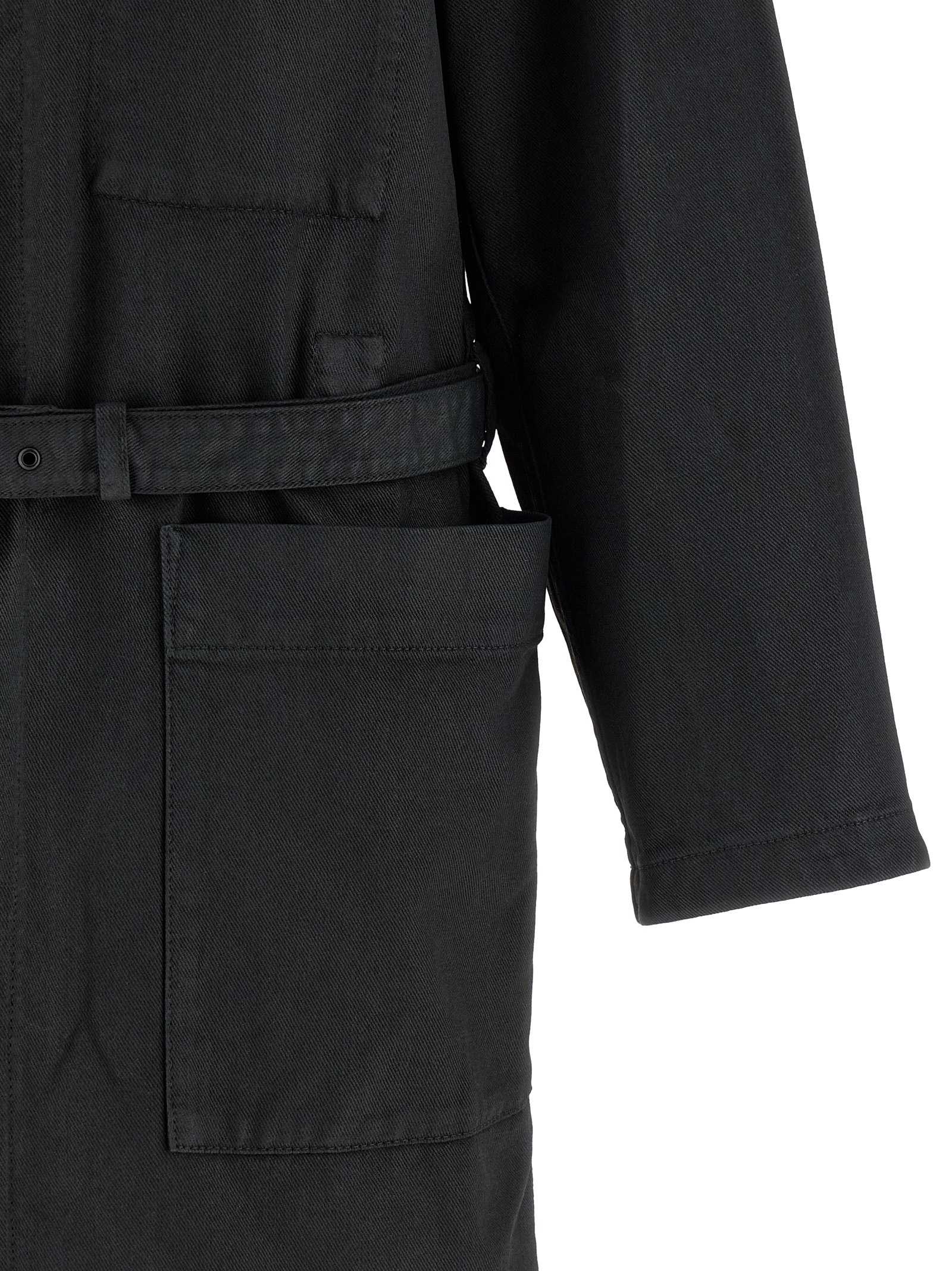 Waxed cotton trench coat CO1128LD1059BK996 (LEMAIRE / コート ) | LEMAIRE (ルメール)(3)