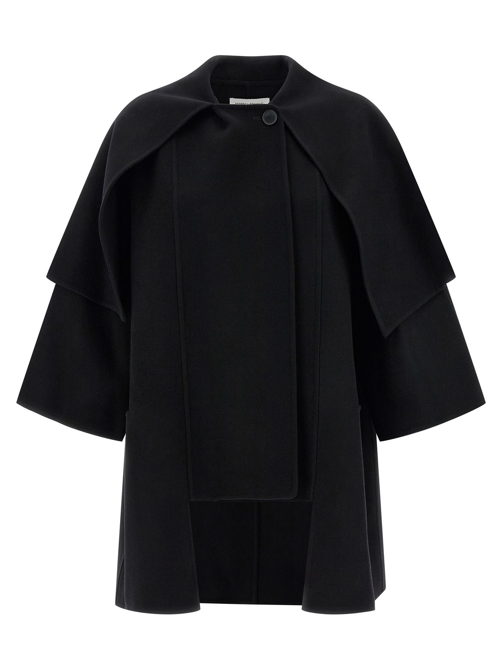 Cape coat JK005035BLACK (FEDERICA BONIFACI / コート ) | FEDERICA BONIFACI (フェデリカ ボニファチ)