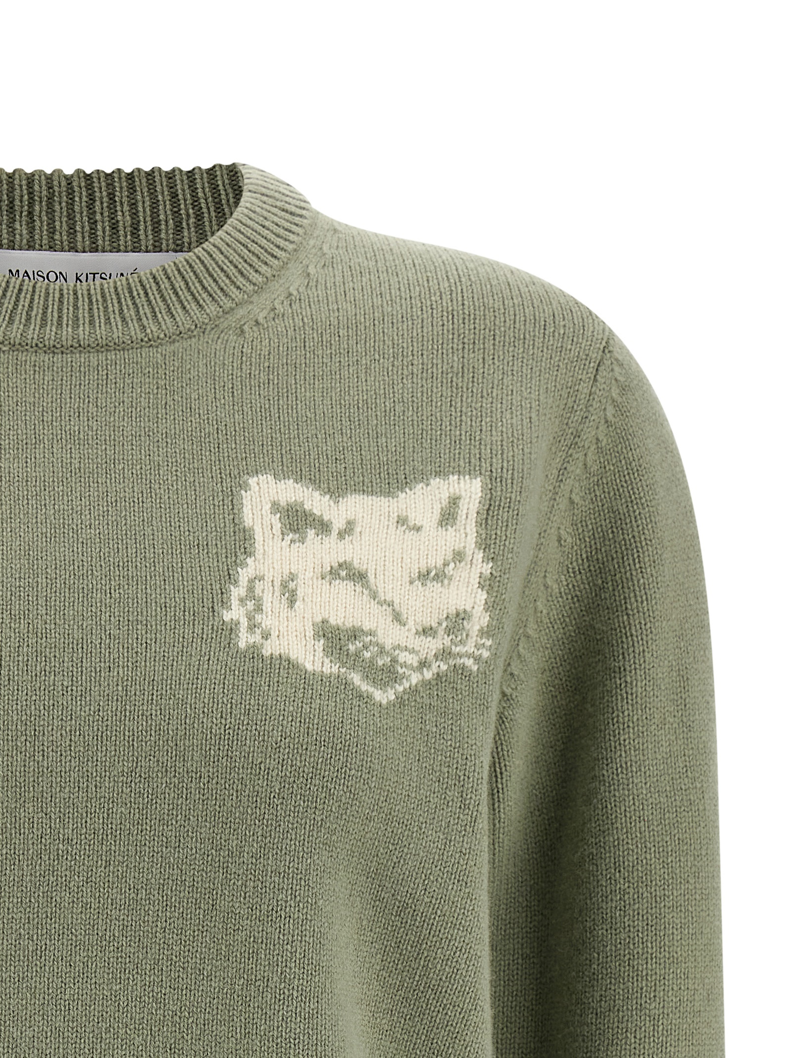 'Fox Head' sweater NW00808KM03290396 (Maison Kitsuné / ニット・セーター・カーディガン ) | Maison Kitsuné (メゾン キツネ)(2)