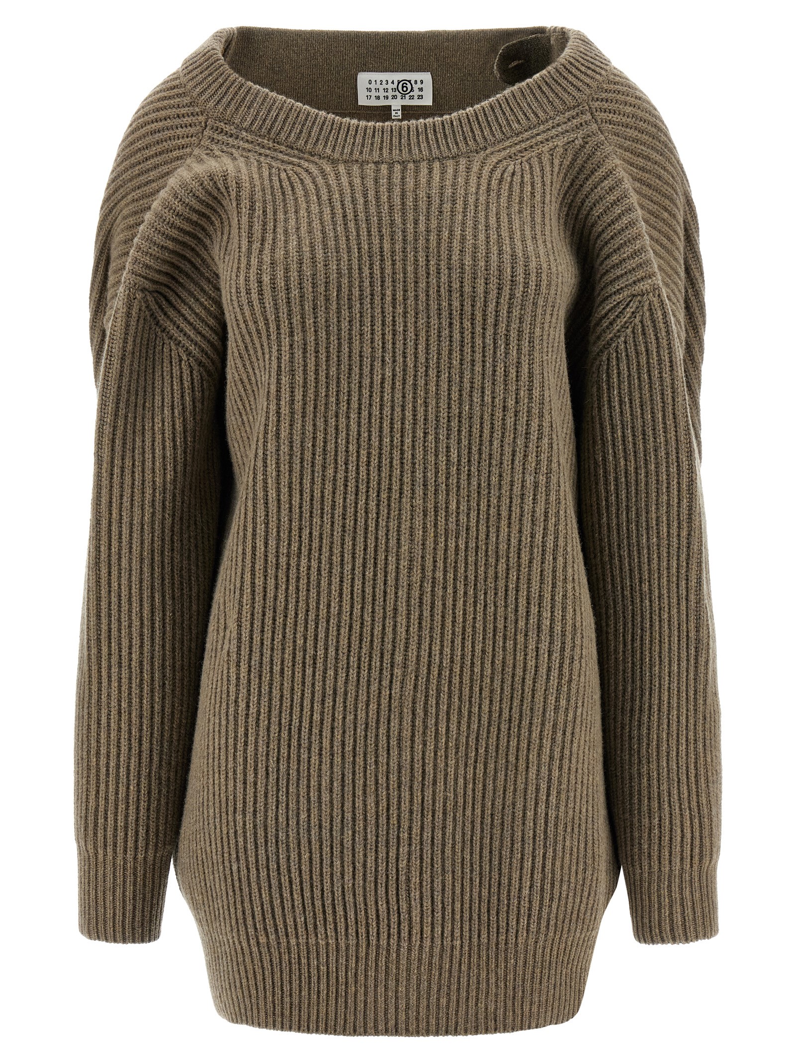 Sweater dress S62HL0042M13193114 (MM6 Maison Margiela / ワンピース・ドレス・オールインワン ) | MM6 Maison Margiela (エムエムシックス)(1)