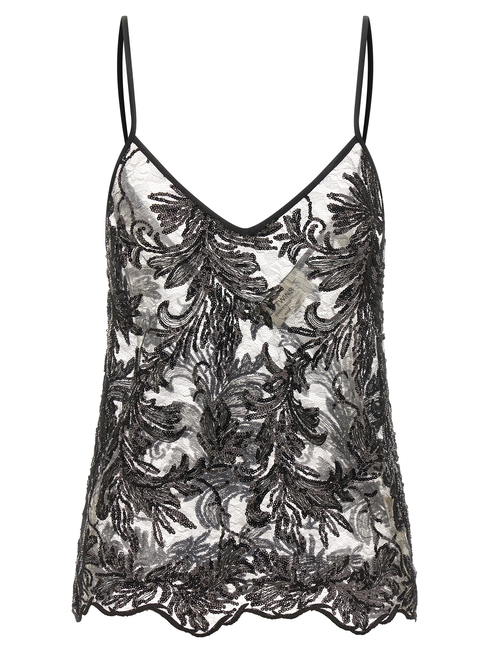 'Alba' top ALBALACEBLACK (LE TWINS / タンクトップ・キャミソール ) | LE TWINS (レ ツインズ)