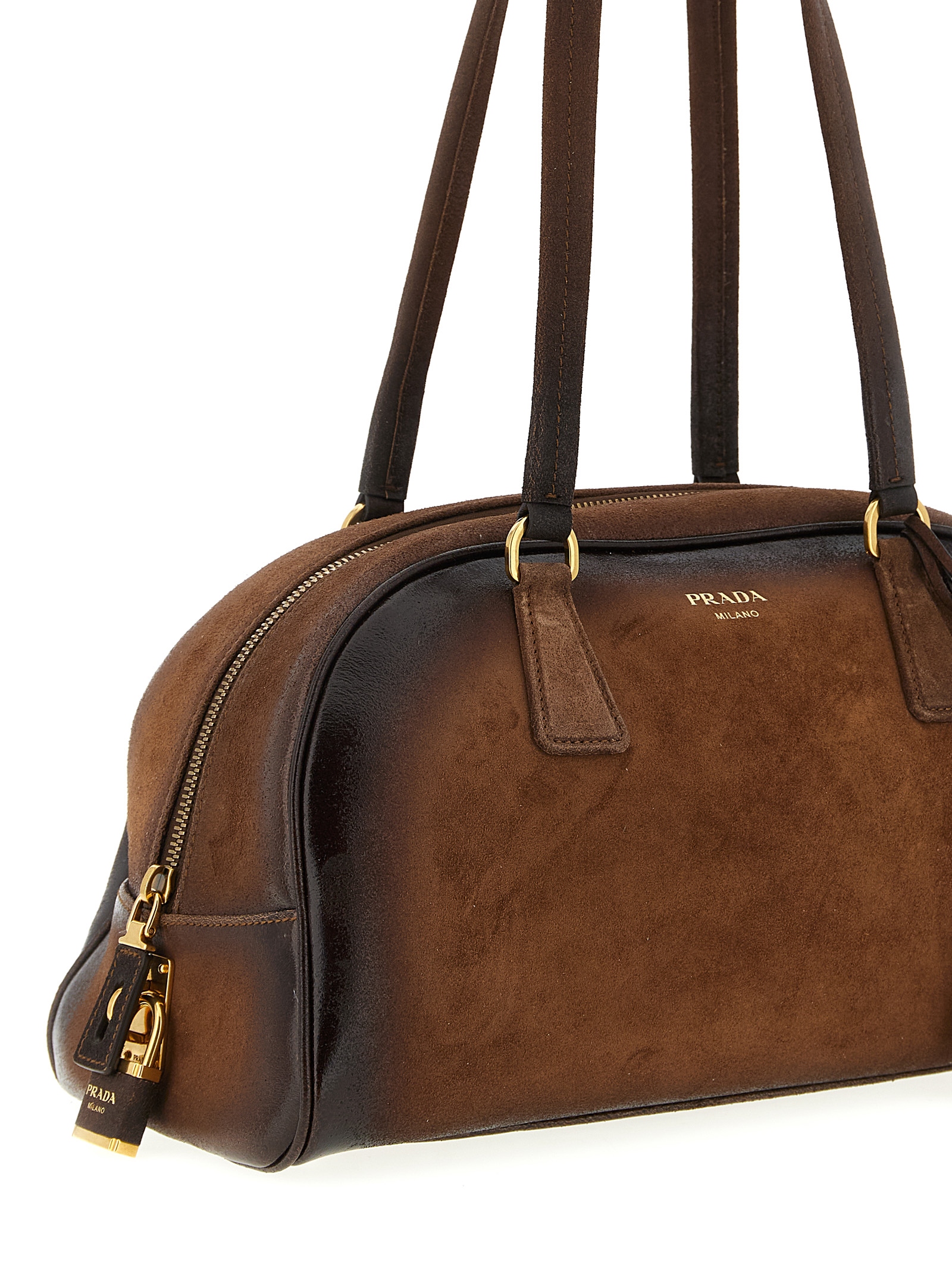 Medium 'Prada Bowling' top case 1BB145VOOO2HMYF0324 (Prada / ハンドバッグ・ショルダーバッグ ) | Prada (プラダ)(2)