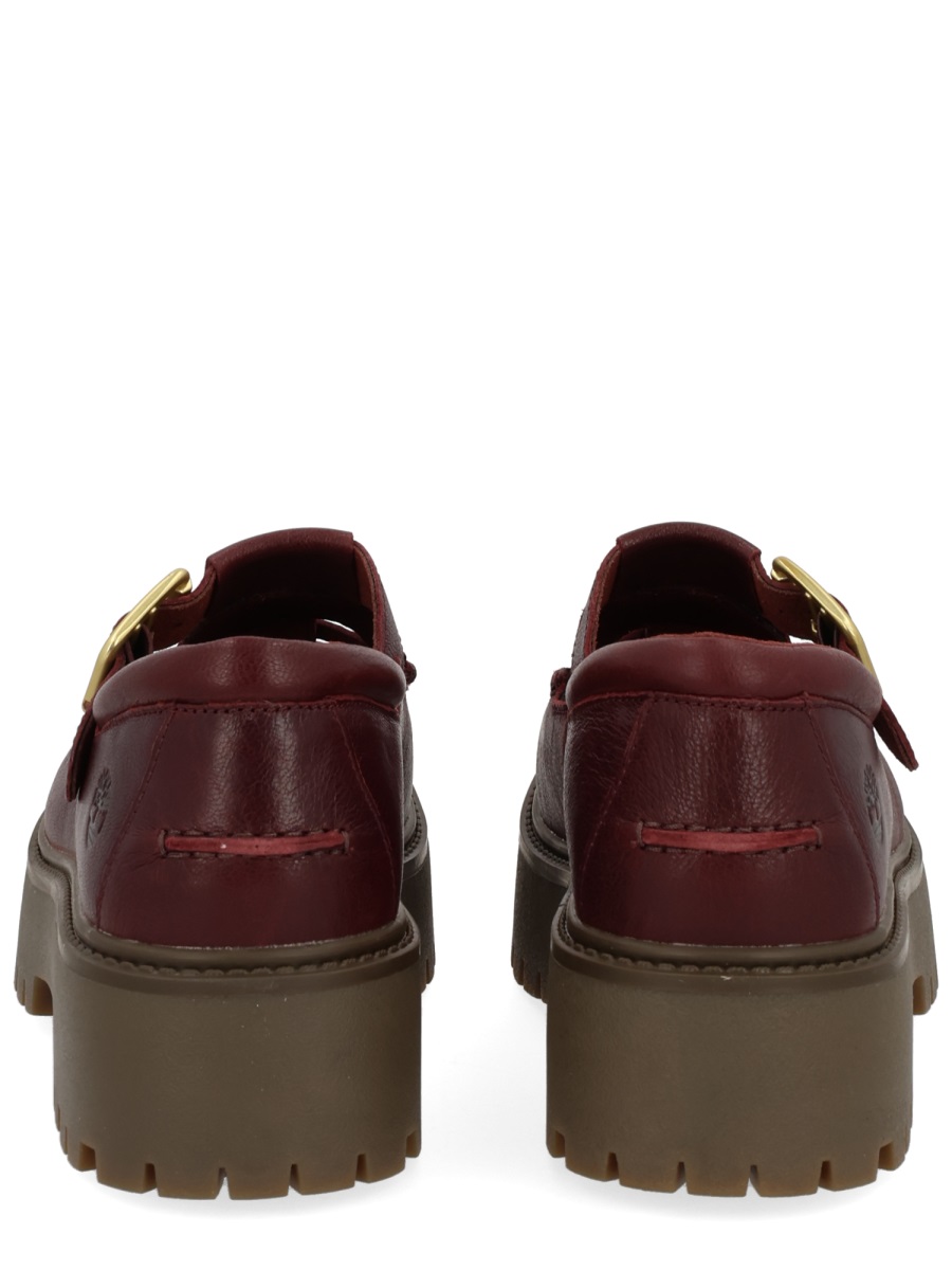 LOAFER WITH BUCKLE TB0A4188EIW1BURGUNDYFULLGRAIN (Timberland / ローファー ) | Timberland (ティンバーランド)(3)