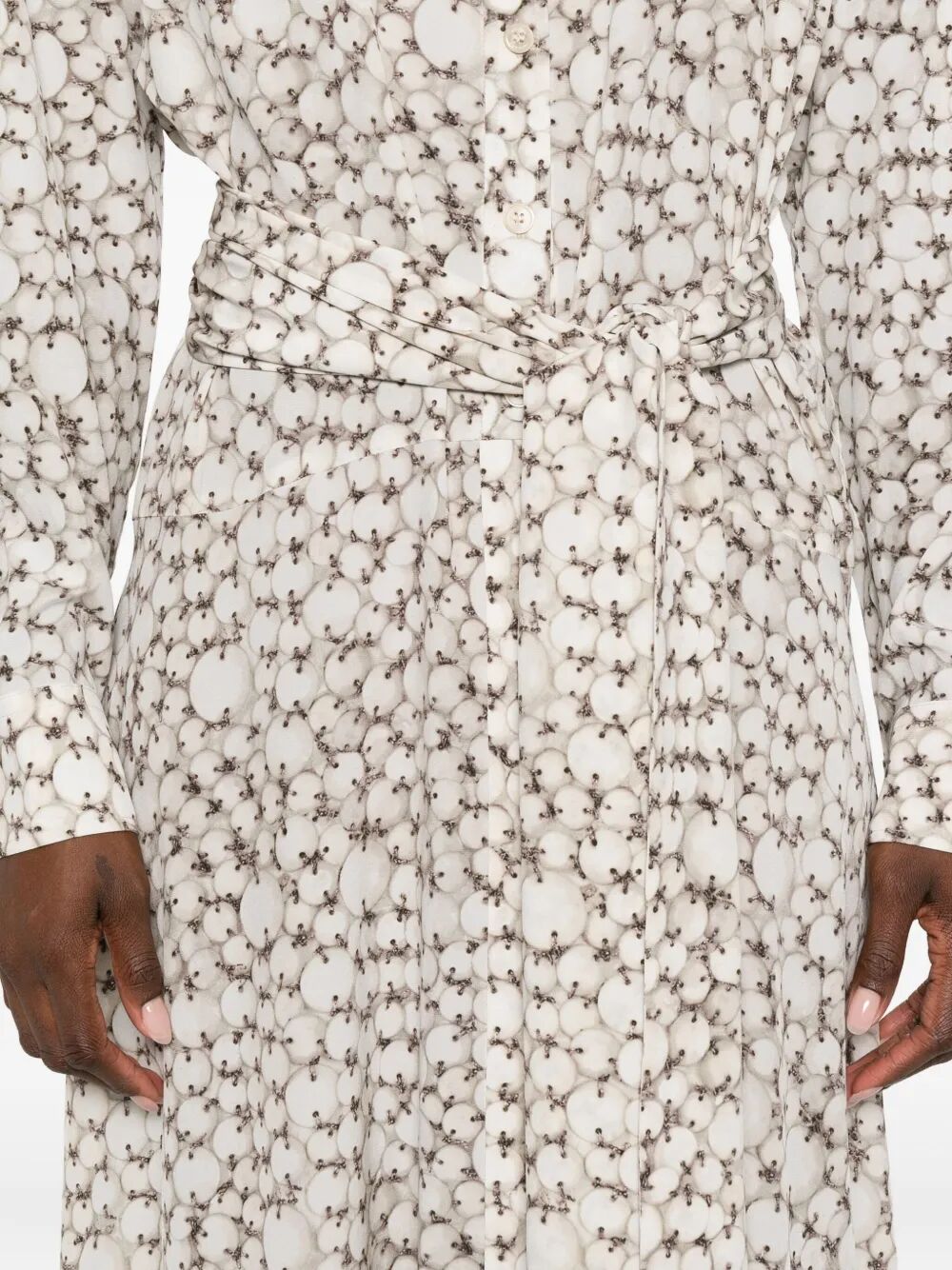 SAMANTHA LONG CREPE SHIRT DRESS RO0861FAC3J08I23EC (Isabel Marant / ワンピース・ドレス・オールインワン ) | Isabel Marant (イザベル マラン)(2)