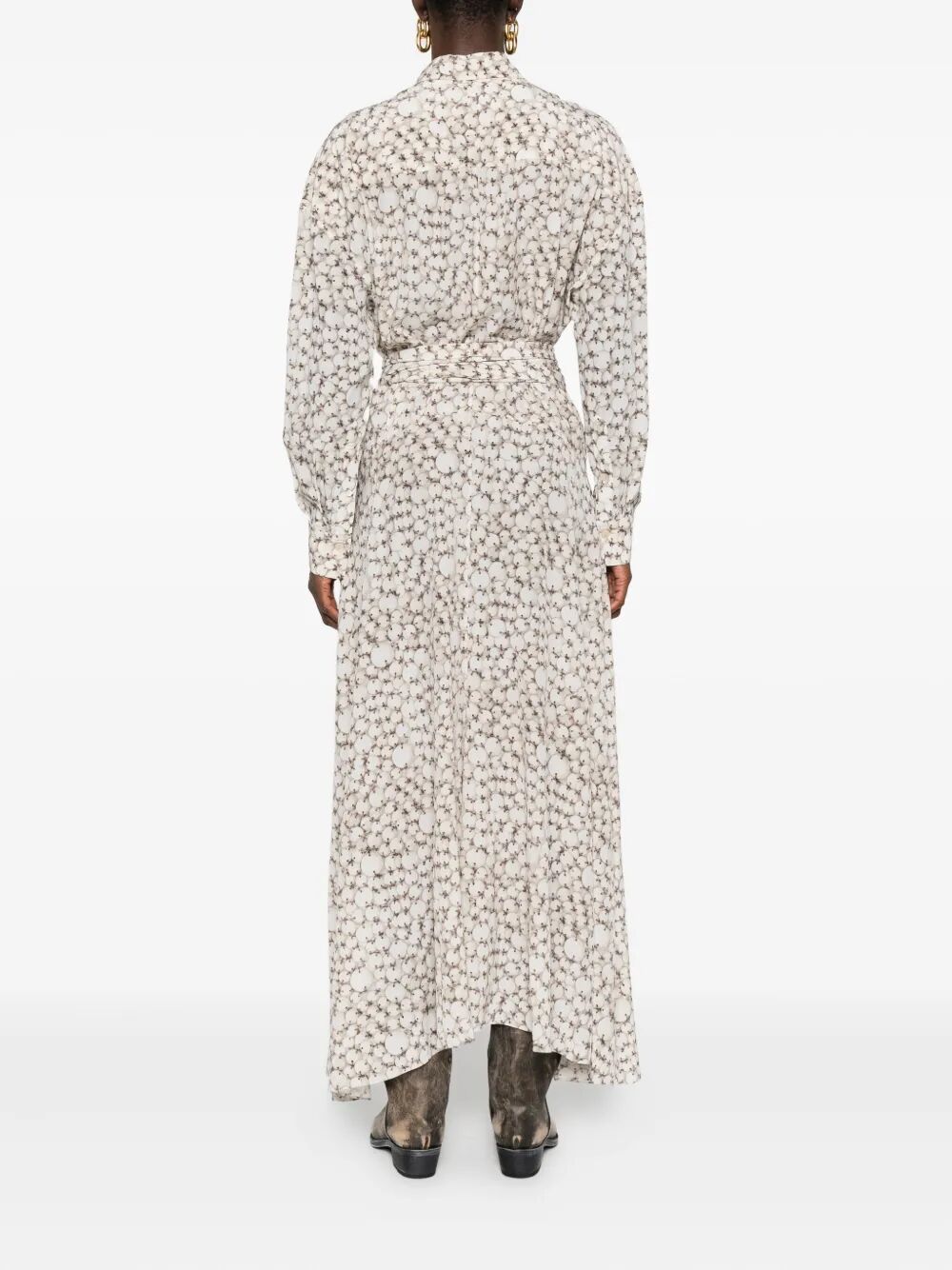 SAMANTHA LONG CREPE SHIRT DRESS RO0861FAC3J08I23EC (Isabel Marant / ワンピース・ドレス・オールインワン ) | Isabel Marant (イザベル マラン)(3)