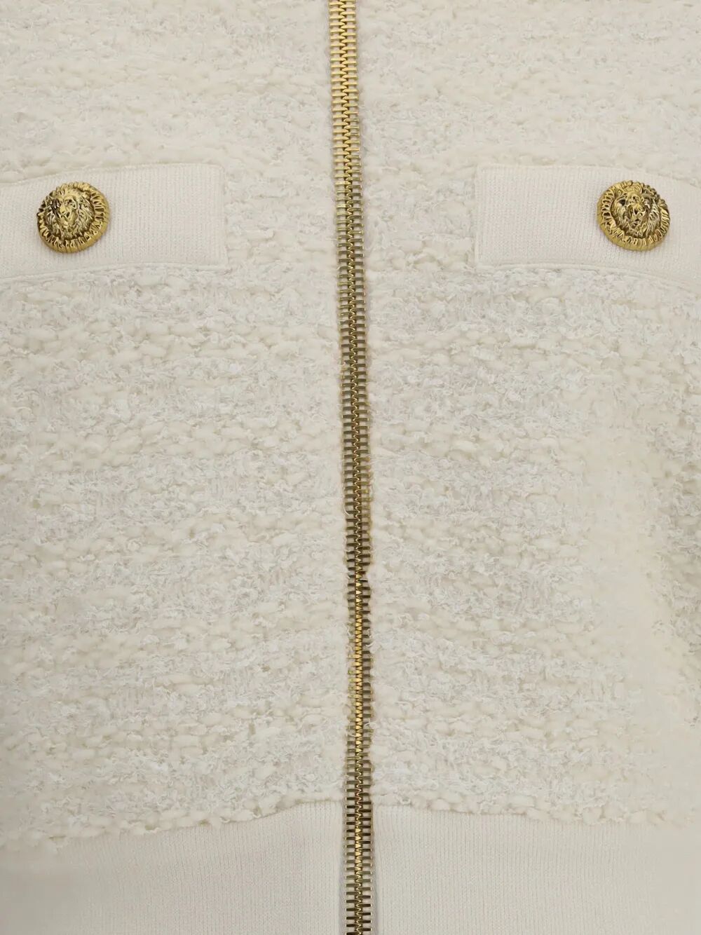 BATWING ZIPPED TWEED BOMBER JACKET FF0TE200KJ160KA (Balmain / カジュアルジャケット ) | Balmain (バルマン)(2)