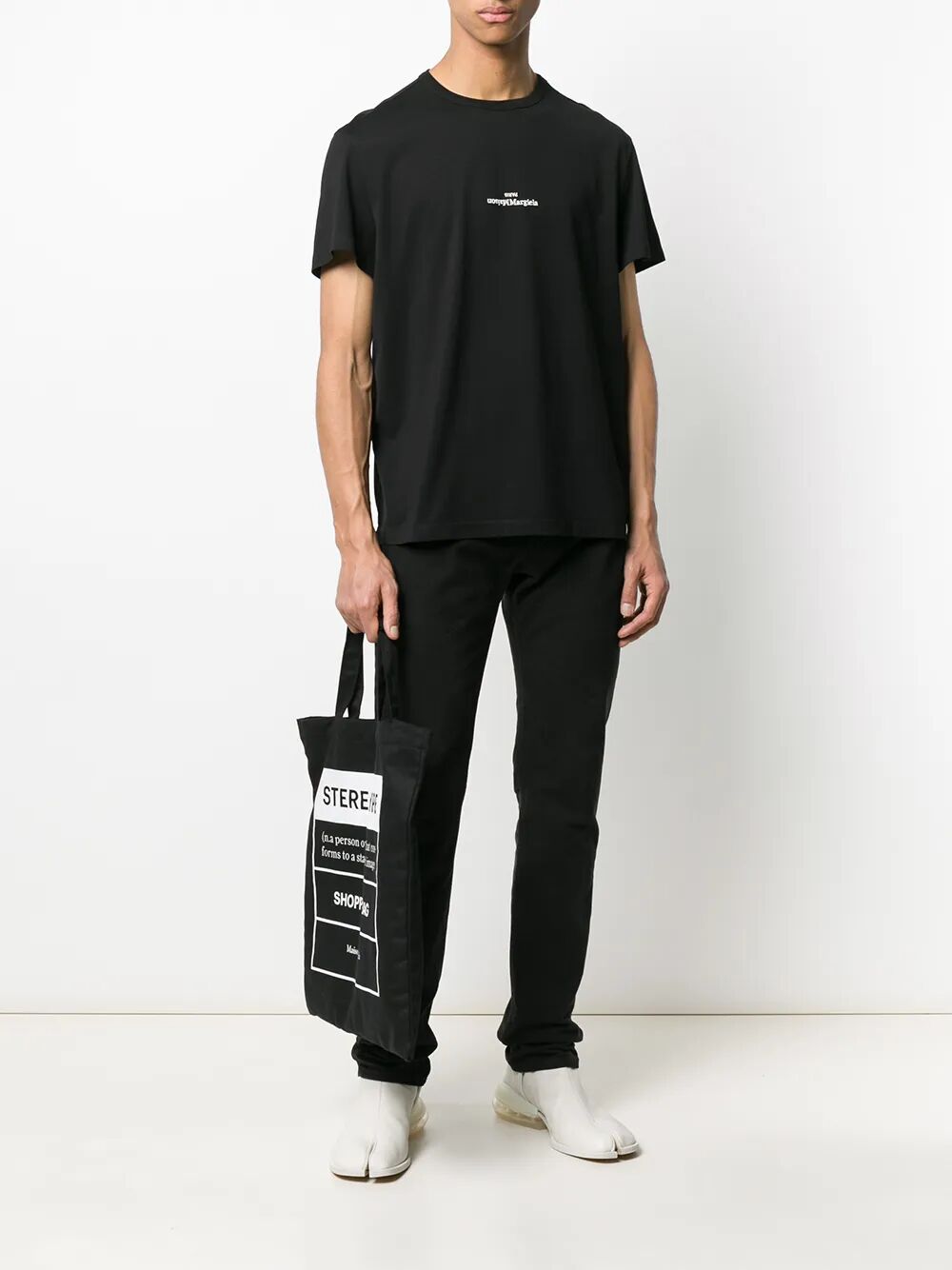 DISTORTED LOGO JERSEY T-SHIRT S30GC0701SS22816900 (Maison Margiela / Tシャツ・カットソー ) | Maison Margiela (メゾン マルジェラ)(1)