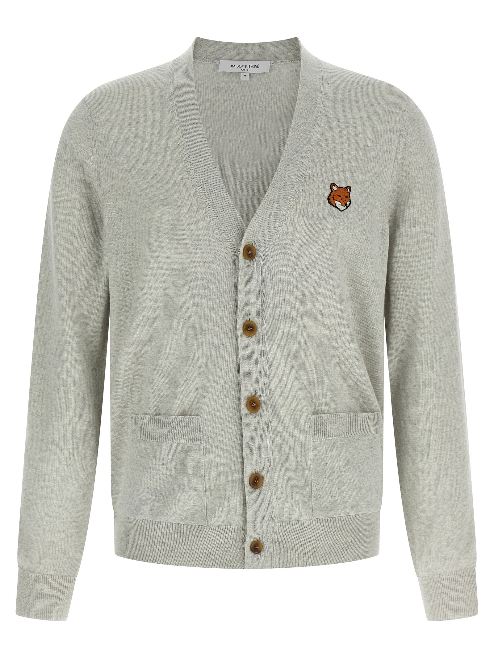 'Fox Head' cardigan PM00501KT1181H120 (Maison Kitsuné / ニット・セーター・カーディガン ) | Maison Kitsuné (メゾン キツネ)