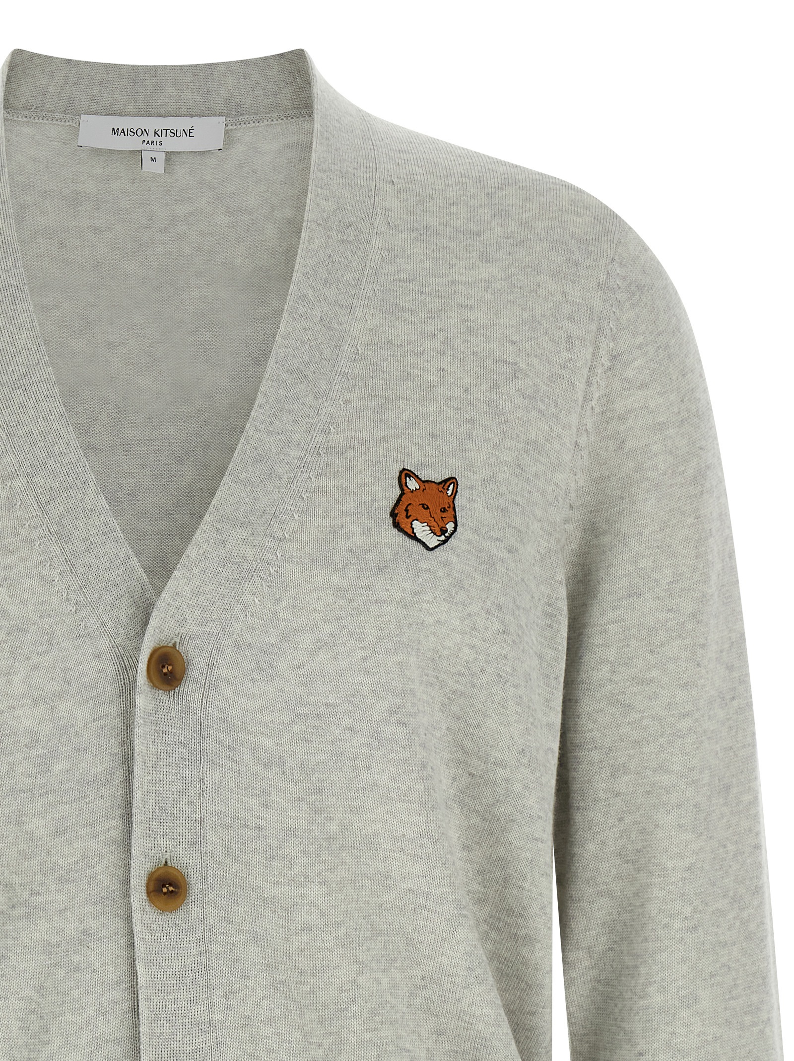 'Fox Head' cardigan PM00501KT1181H120 (Maison Kitsuné / ニット・セーター・カーディガン ) | Maison Kitsuné (メゾン キツネ)(2)