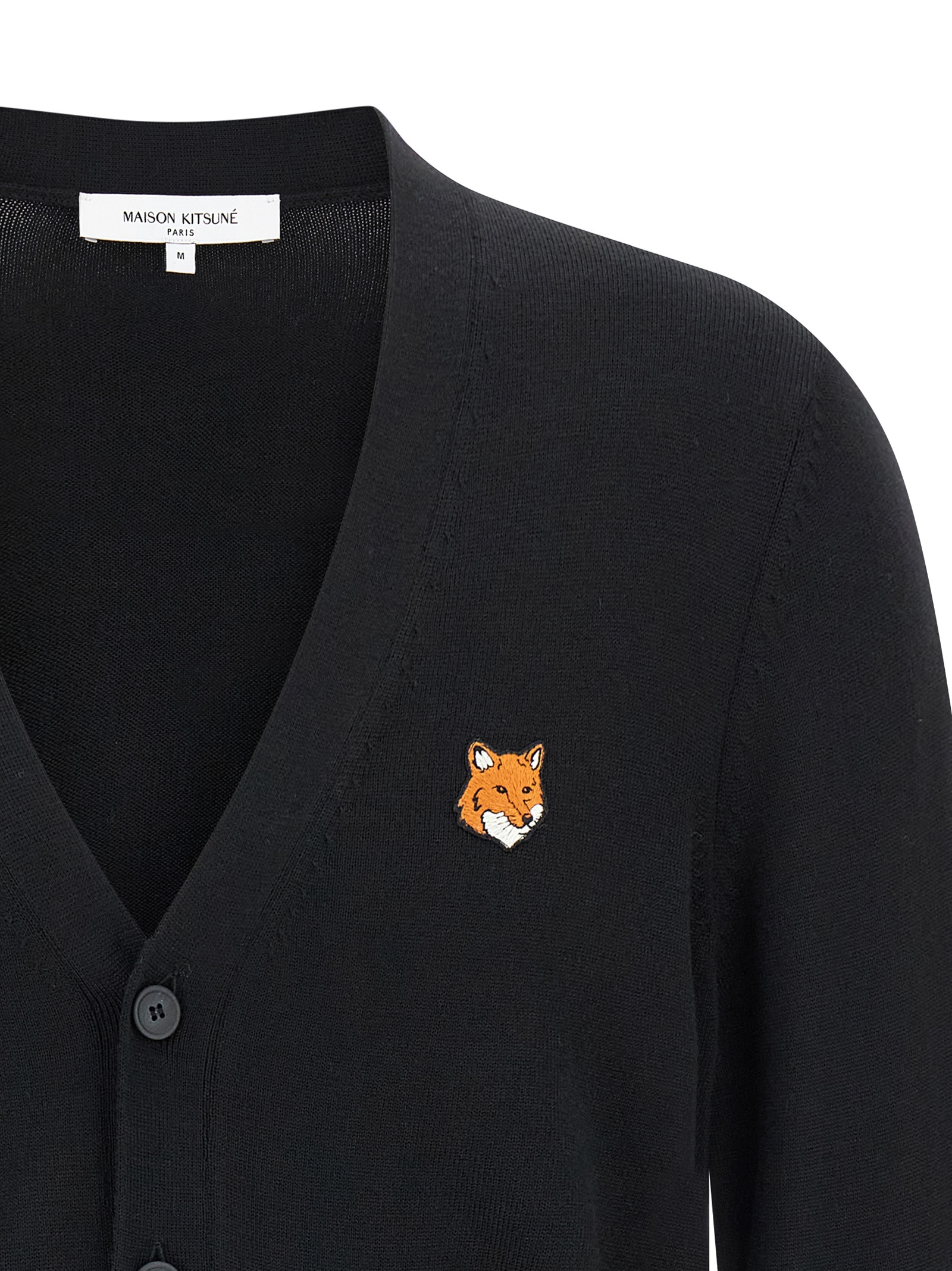 'Fox Head' cardigan PM00501KT1181P199 (Maison Kitsuné / ニット・セーター・カーディガン ) | Maison Kitsuné (メゾン キツネ)(2)