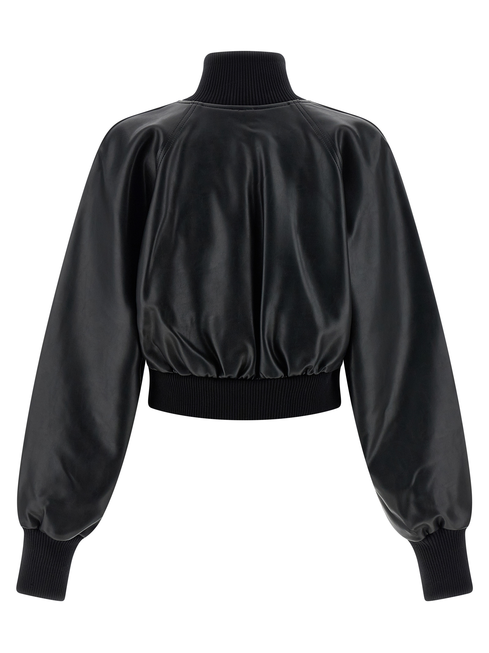 High neck bomber jacket ST3254LVR31001 (NORMA KAMALI / レザー&ファージャケット・コート ) | NORMA KAMALI (ノーマカマリ)(1)