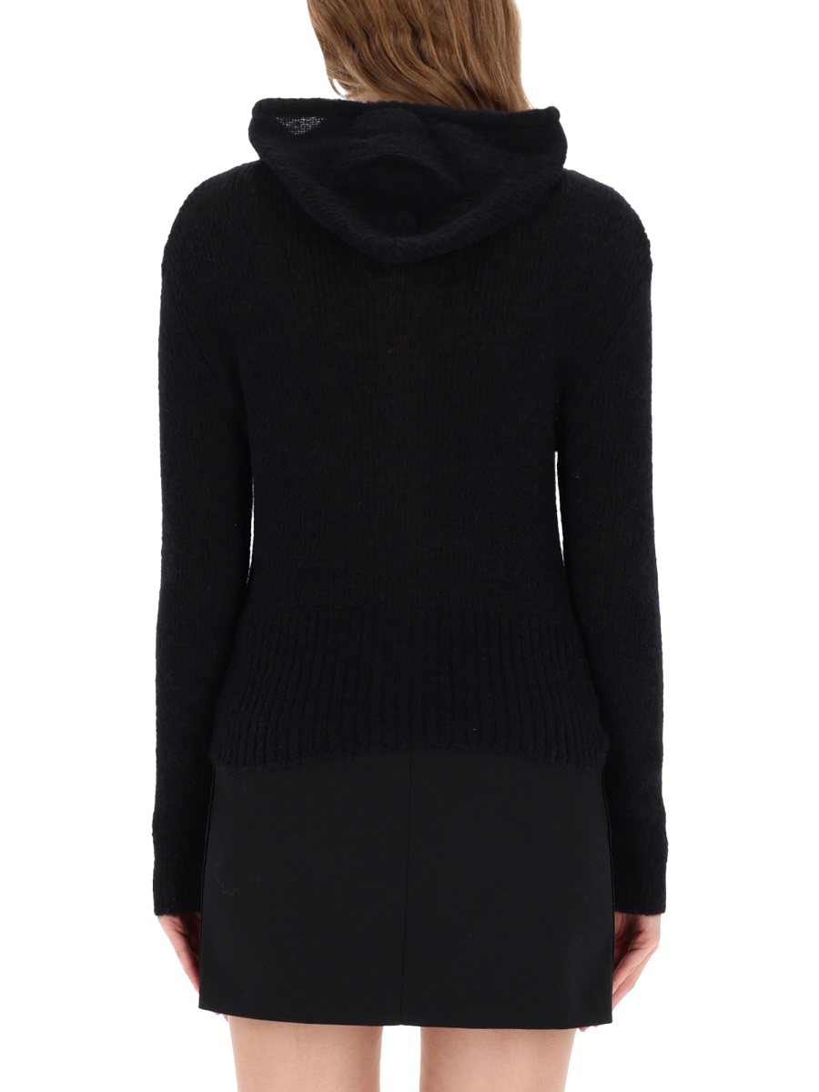 WOOL JERSEY. W4243CBBLACKFUZZYALPACA (OUR LEGACY / ニット・セーター・カーディガン ) | OUR LEGACY (アワーレガシー)(2)