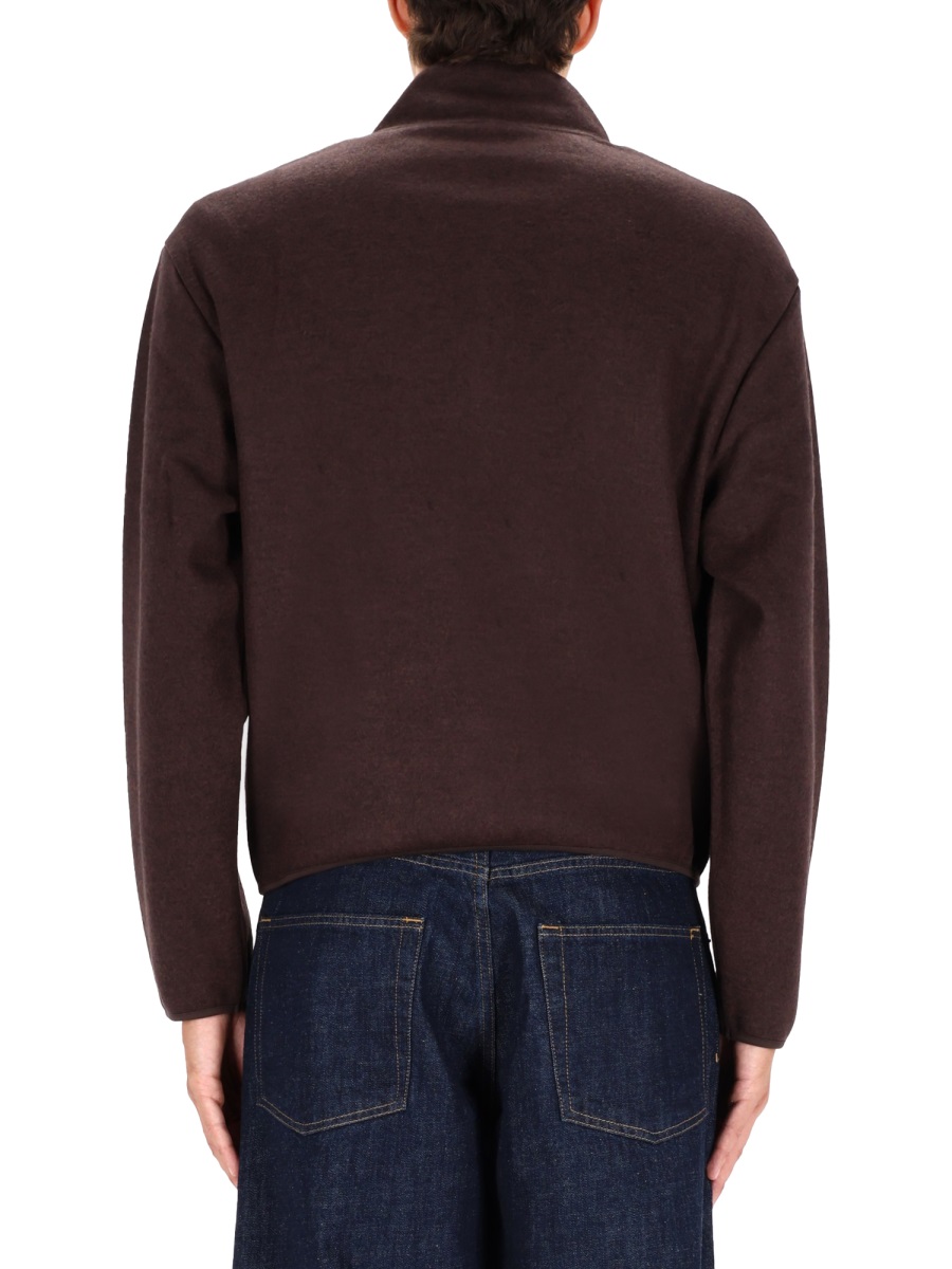 HALF ZIPPER SWEATSHIRT 2055BROWN (SUNFLOWER / スウェット・フーディー ) | SUNFLOWER (サンフラワー)(2)