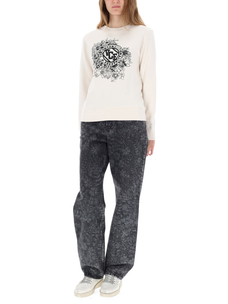 JEANS WITH FLORAL PATTERN GWP00844P00208090497 (Golden Goose / ジーンズ ) | Golden Goose (ゴールデングース)(1)