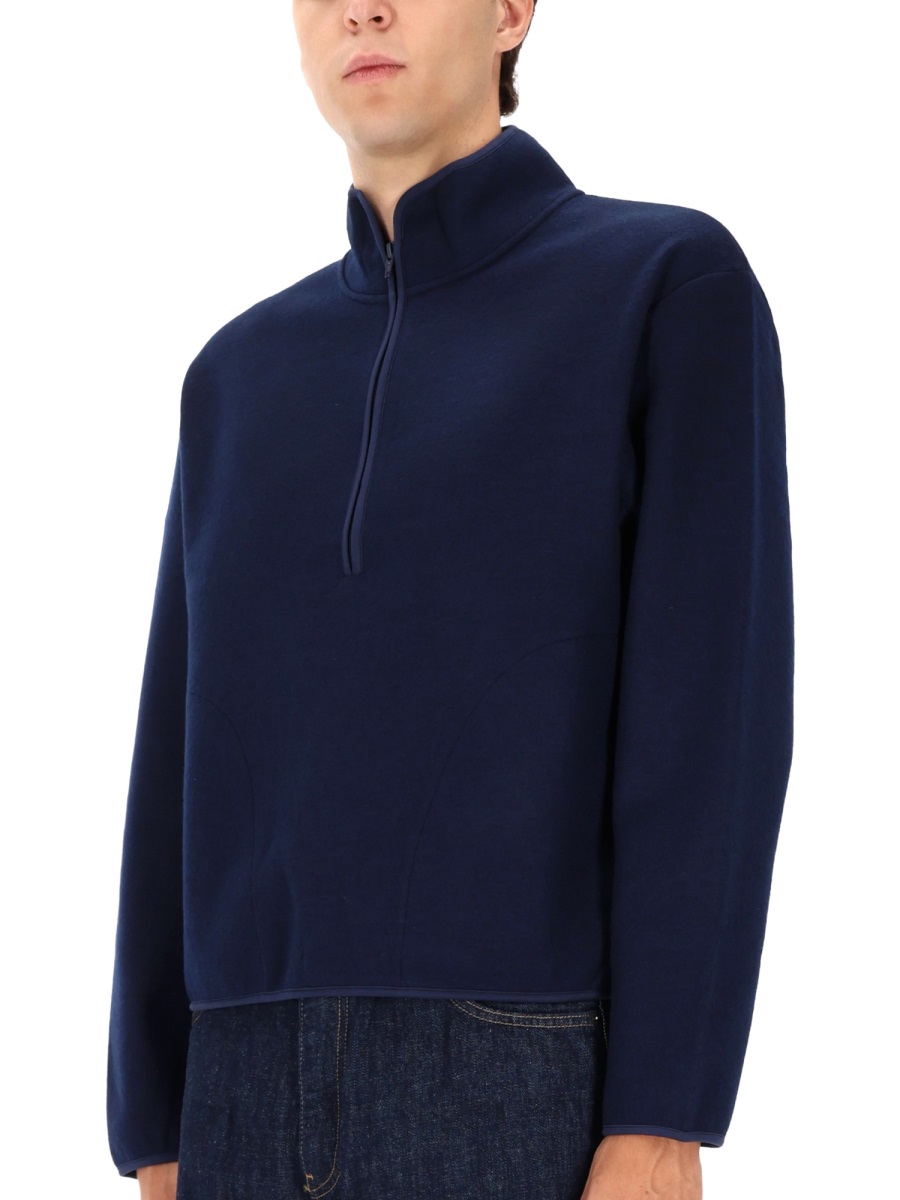 HALF ZIPPER SWEATSHIRT 2055NAVY (SUNFLOWER / スウェット・フーディー ) | SUNFLOWER (サンフラワー)(3)