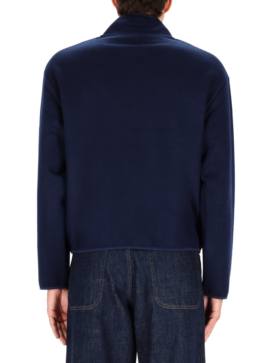 HALF ZIPPER SWEATSHIRT 2055NAVY (SUNFLOWER / スウェット・フーディー ) | SUNFLOWER (サンフラワー)(2)