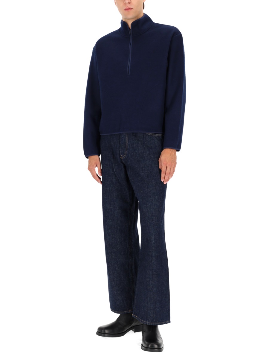 HALF ZIPPER SWEATSHIRT 2055NAVY (SUNFLOWER / スウェット・フーディー ) | SUNFLOWER (サンフラワー)(1)