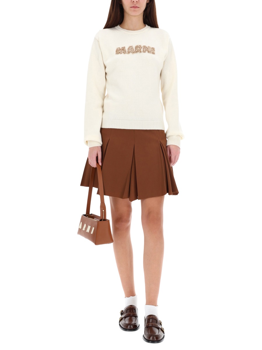 PLEATED MINISKIRT GOMA0794A1UTW95000M29 (Marni / スカート ) | Marni (マルニ)(1)