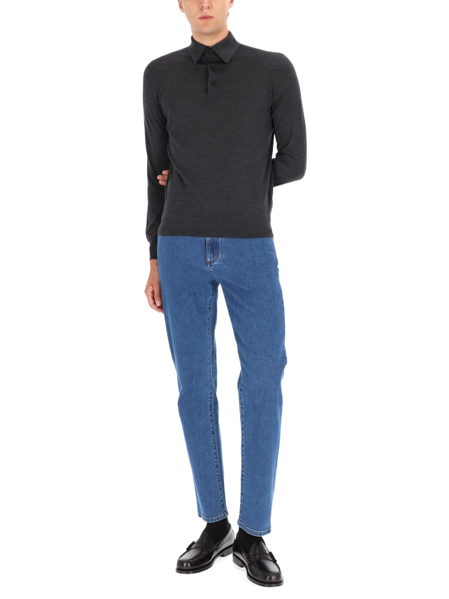 CASHMERE POLO SHIRT UGJ00A2132K98 (ZEGNA / ポロシャツ ) | ZEGNA (ゼニア)(1)