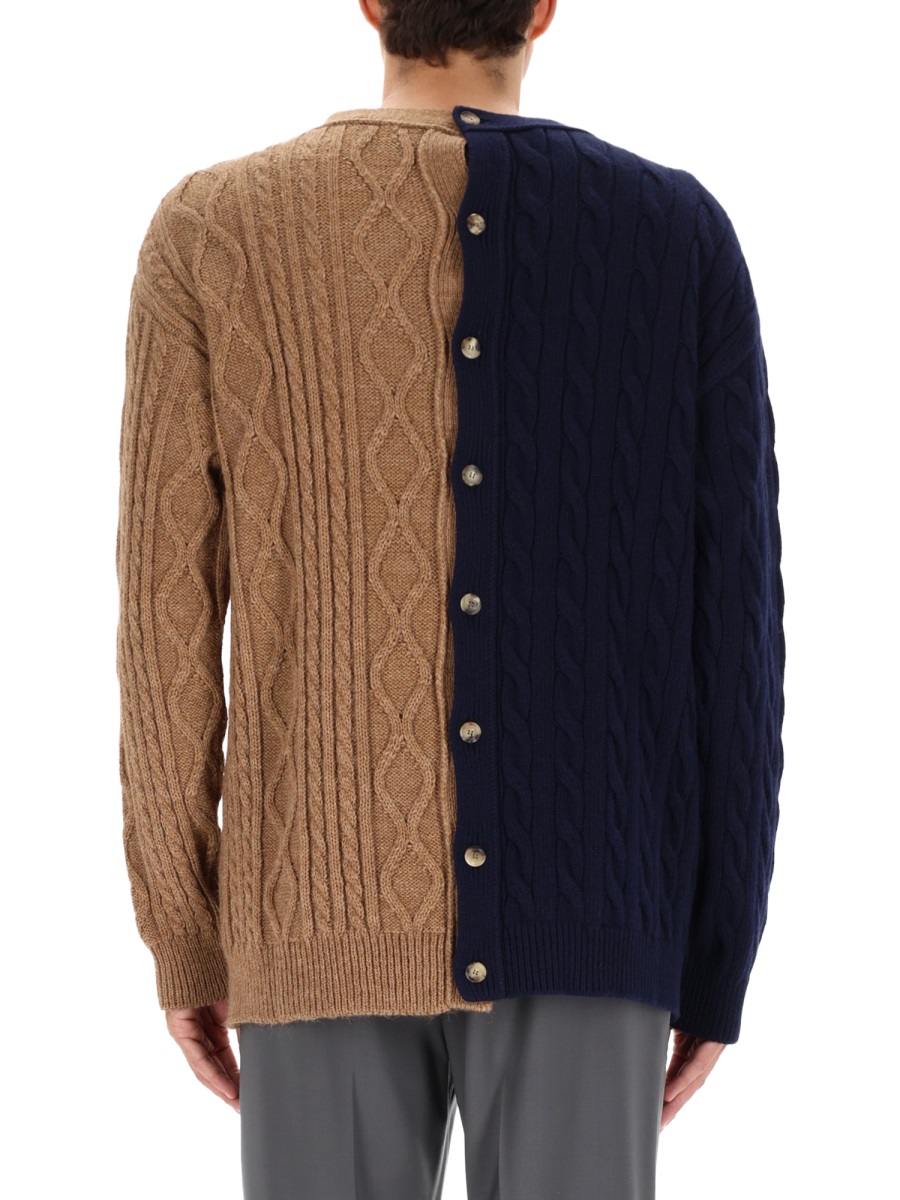 BICOLOR CARIDIGAN 091452041096 (MOSCHINO / ニット・セーター・カーディガン ) | MOSCHINO (モスキーノ)(2)