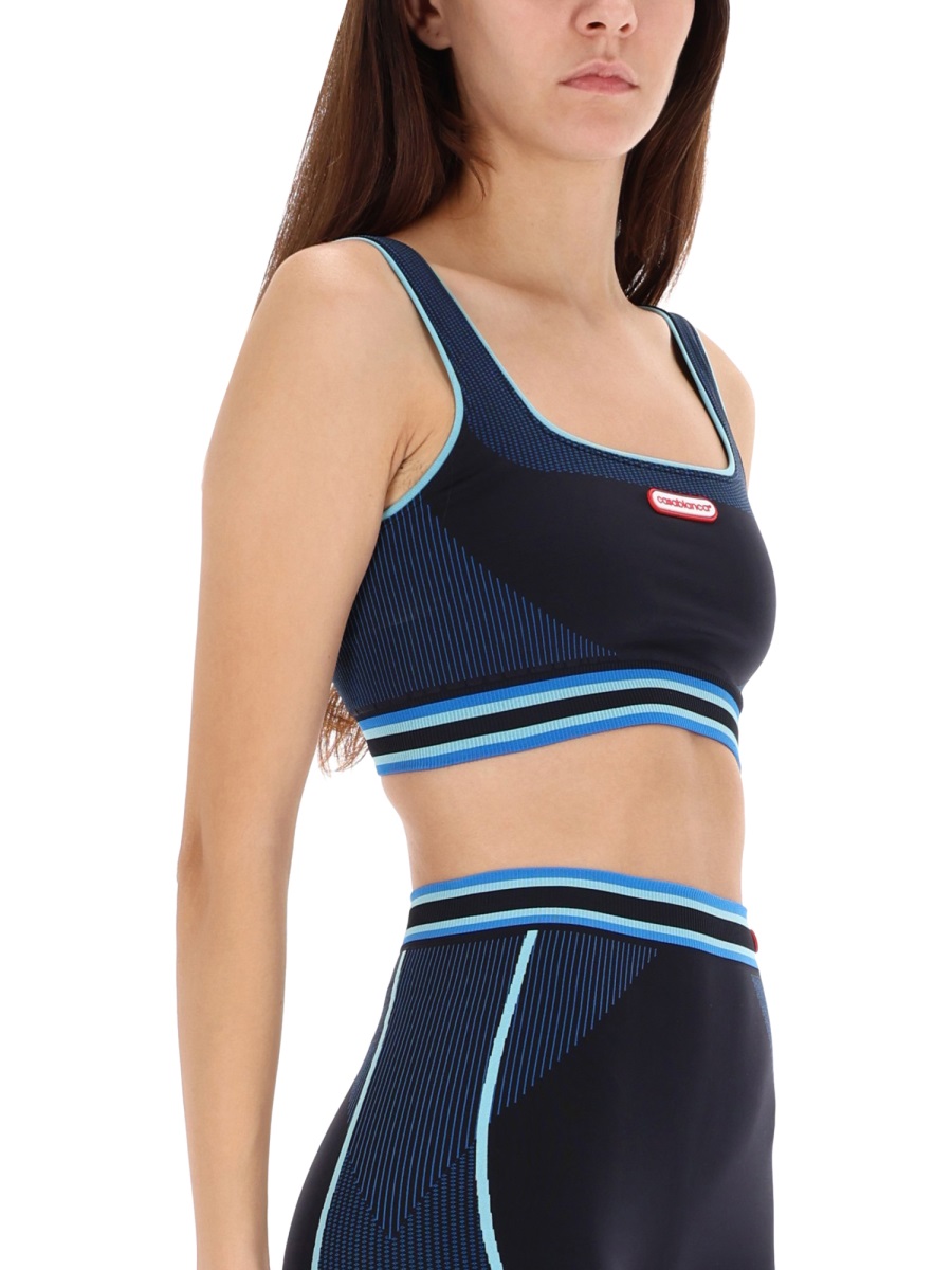 SEAMLESS BRALETTE WAW25ACT05101BLUEMULTI (Casablanca / タンクトップ・キャミソール ) | Casablanca (カサブランカ)(3)