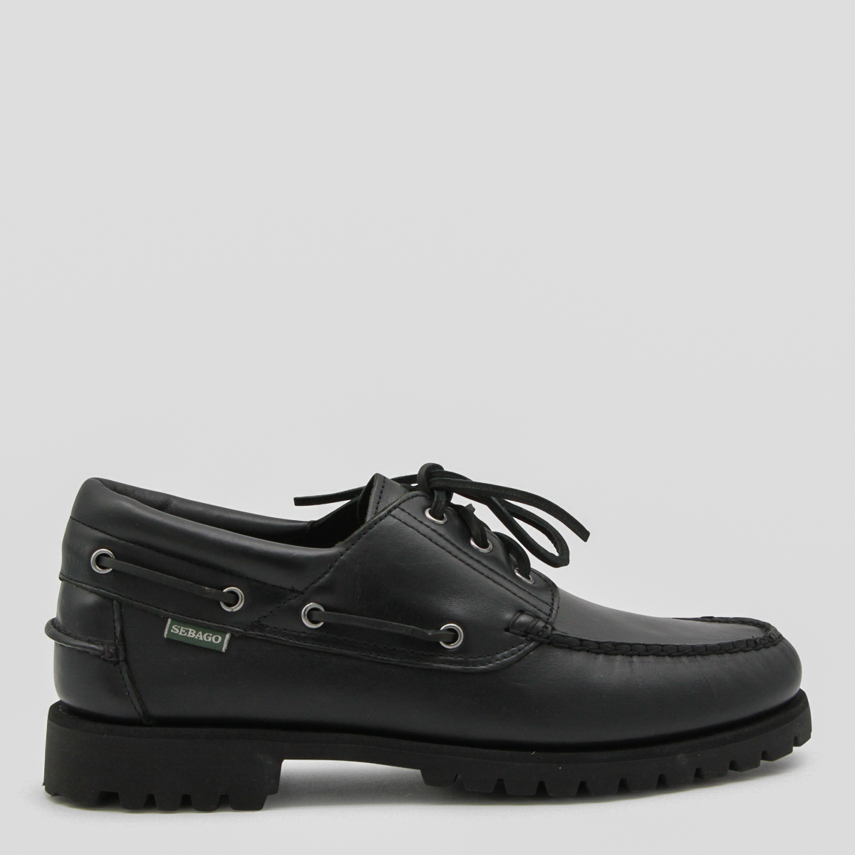 Sebago Flat shoes Black 741271W924 (SEBAGO / レースアップ ) | SEBAGO (セバゴ)