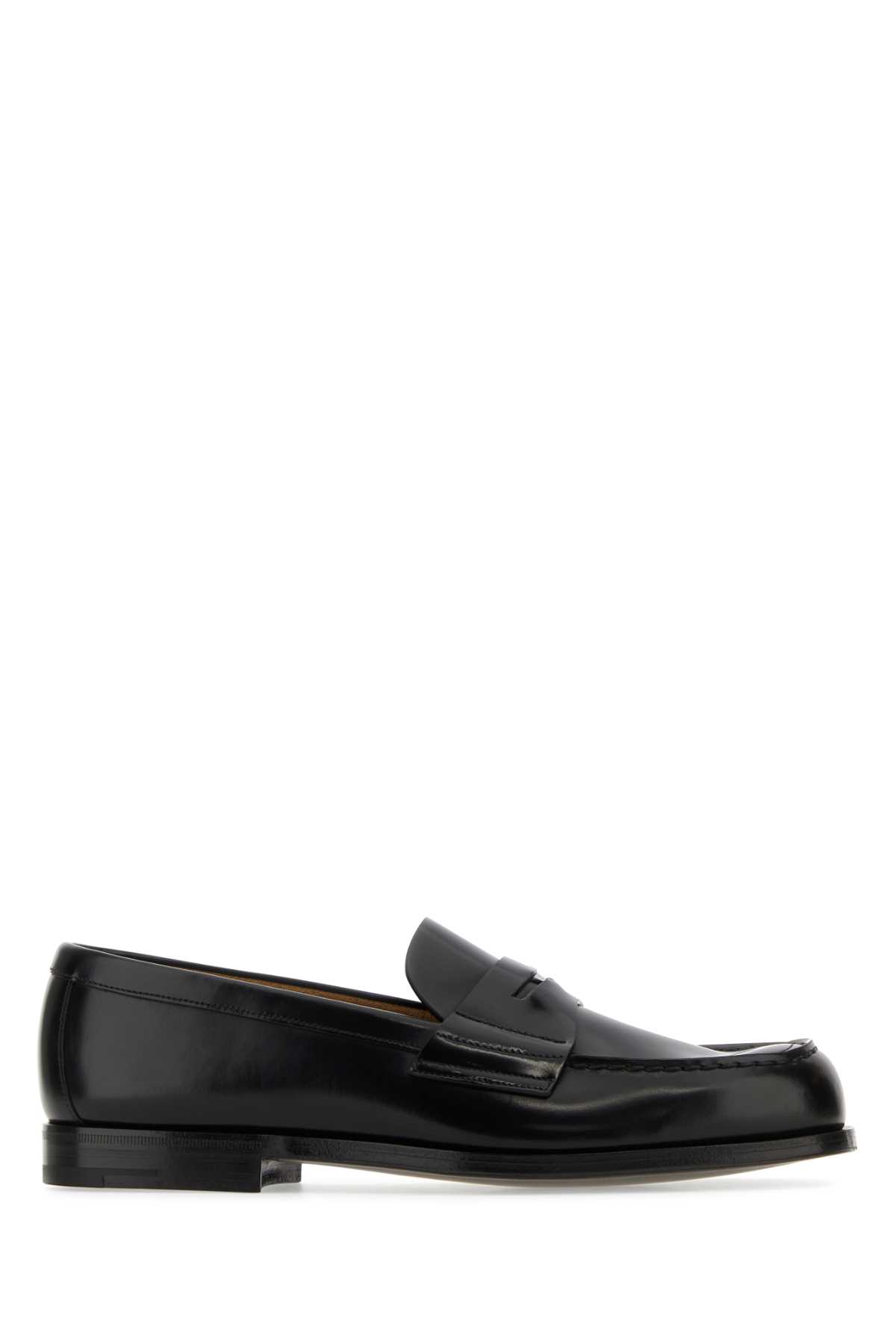 Black leather loafers 2DB201FC000055F0002 (Prada / ローファー ) | Prada (プラダ)