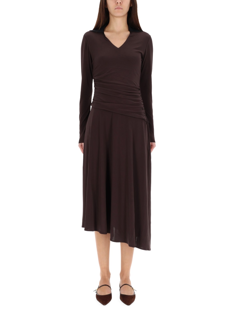 ASYMMETRICAL MIDI DRESS 176360258 (TORY BURCH / ワンピース・ドレス・オールインワン ) | TORY BURCH (トリーバーチ)