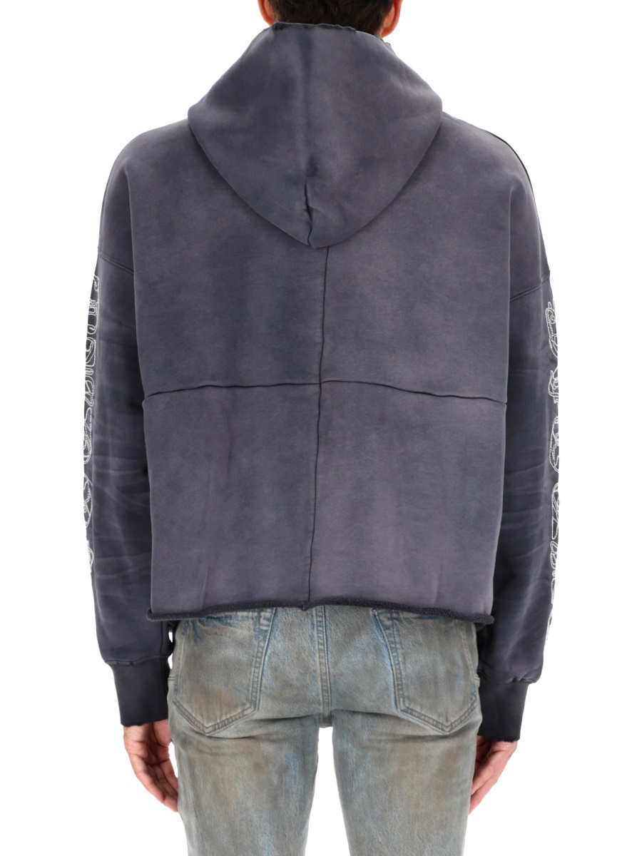 HOODIE M4104HFBG425BLACK (PURPLE / スウェット・フーディー ) | PURPLE (パープル)(2)