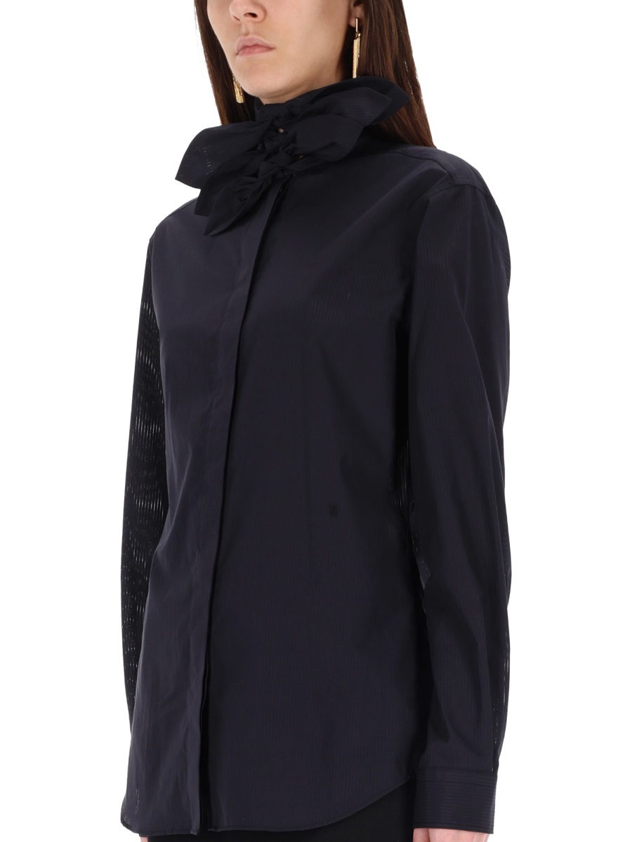 COTTON POPLIN JACQUARD SHIRT 020354321555 (MOSCHINO / シャツ・ブラウス ) | MOSCHINO (モスキーノ)(2)