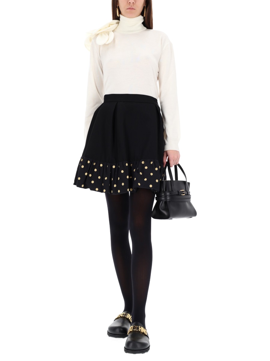 MESH WITH FLOWER DETAIL 090354010001 (MOSCHINO / ニット・セーター・カーディガン ) | MOSCHINO (モスキーノ)(1)