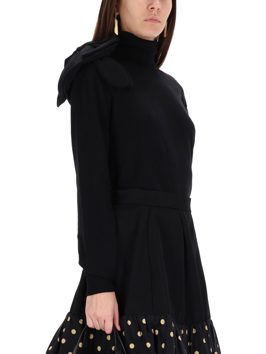 MESH WITH FLOWER DETAIL 090354010555 (MOSCHINO / ニット・セーター・カーディガン ) | MOSCHINO (モスキーノ)(3)