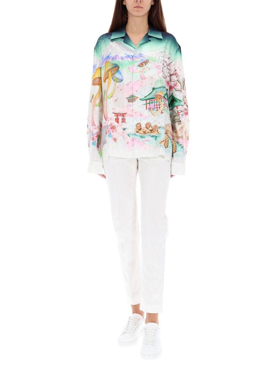 "FLOWER" PRINT SHIRT WAW25SH2450404FLOWERS (Casablanca / シャツ・ブラウス ) | Casablanca (カサブランカ)(1)