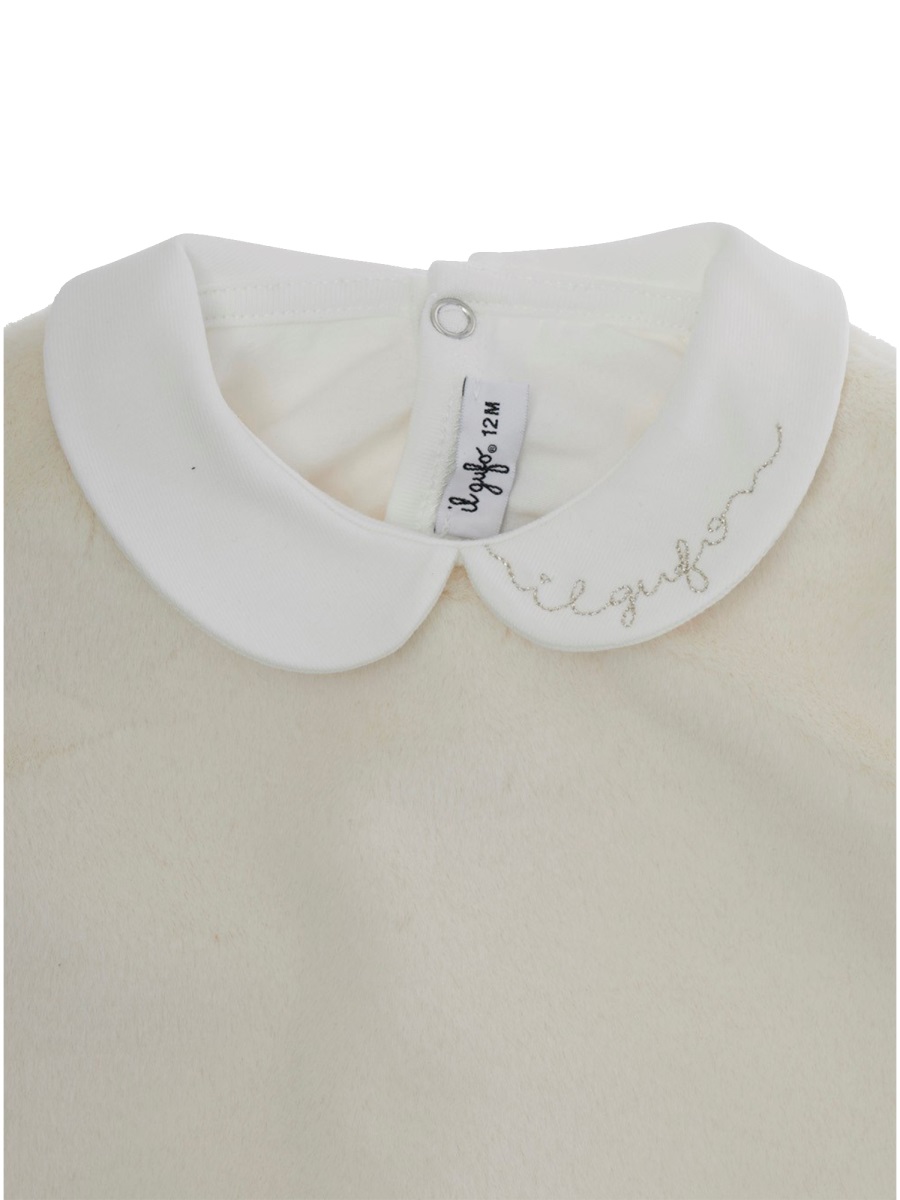 T-SHIRT WITH DUNGAREES SET A25GDS0001PE032B100 (il gufo / ワンピース・ドレス・オールインワン ) | il gufo (イルグッフォ)(2)