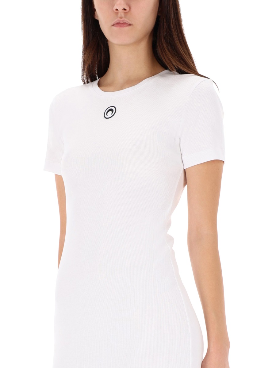 MIDI DRESS "MOON" WDR057ACJER0011WH10 (MARINE SERRE / ワンピース・ドレス・オールインワン ) | MARINE SERRE (マリーン セル)(1)