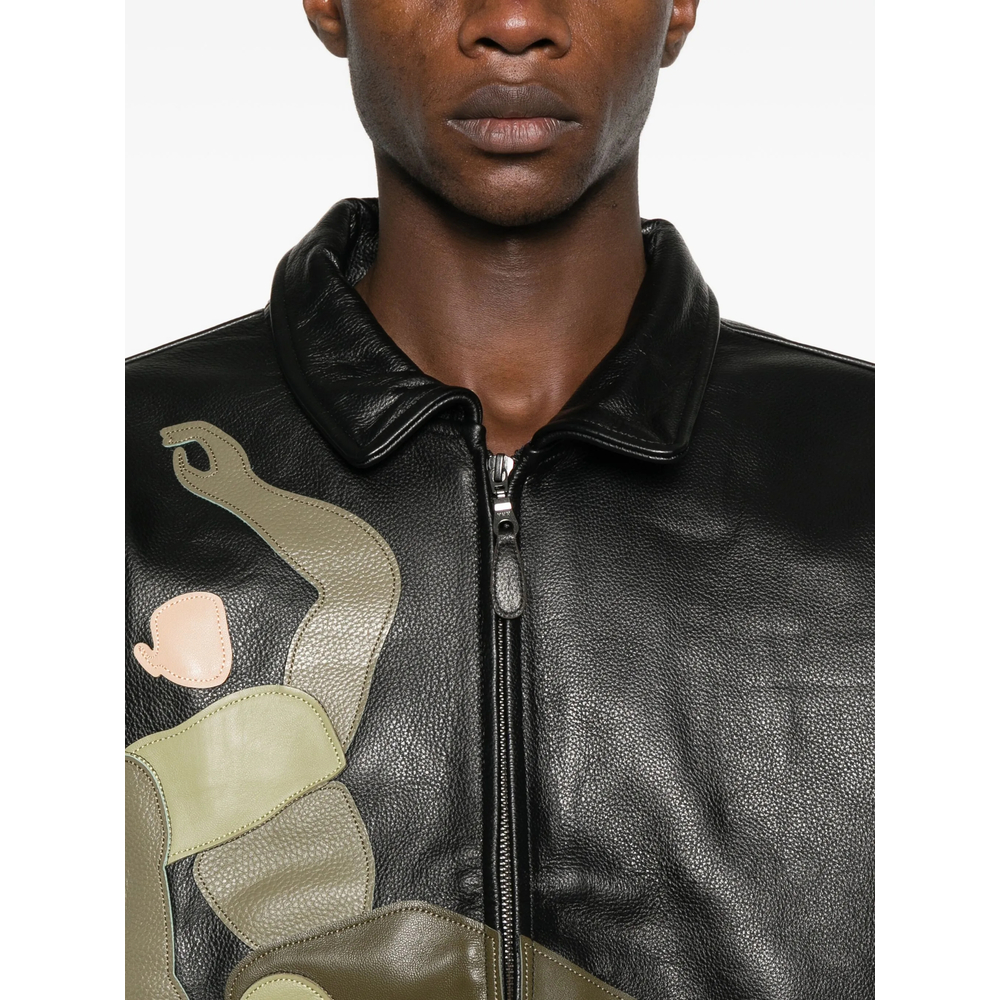 Leather Outerwear Kidsuper OW36FALLINGBLACK (KidSuper Studios / レザー&ファージャケット・コート ) | KidSuper Studios (キッドスーパー ストゥディオス)(3)