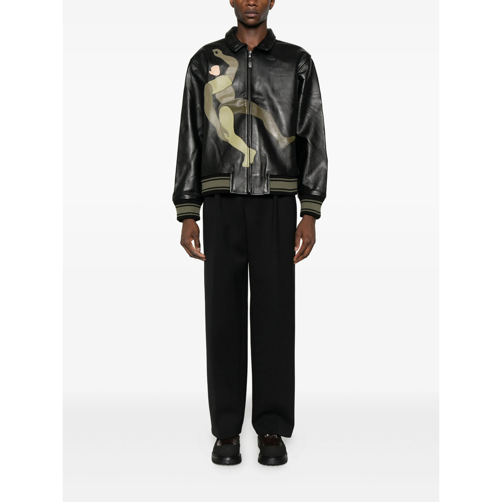 Leather Outerwear Kidsuper OW36FALLINGBLACK (KidSuper Studios / レザー&ファージャケット・コート ) | KidSuper Studios (キッドスーパー ストゥディオス)(4)