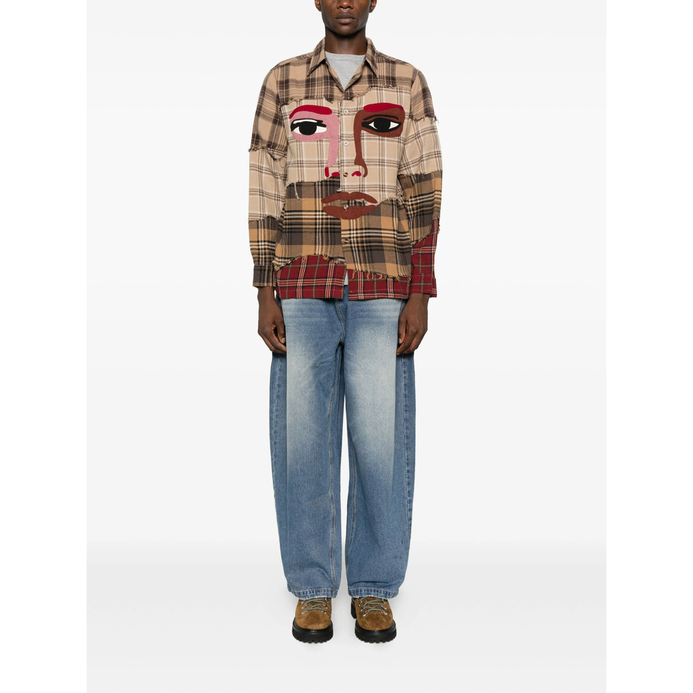 Shirt Kidsuper LTP04PATCHWORKERED (KidSuper Studios / シャツ・ブラウス ) | KidSuper Studios (キッドスーパー ストゥディオス)(2)